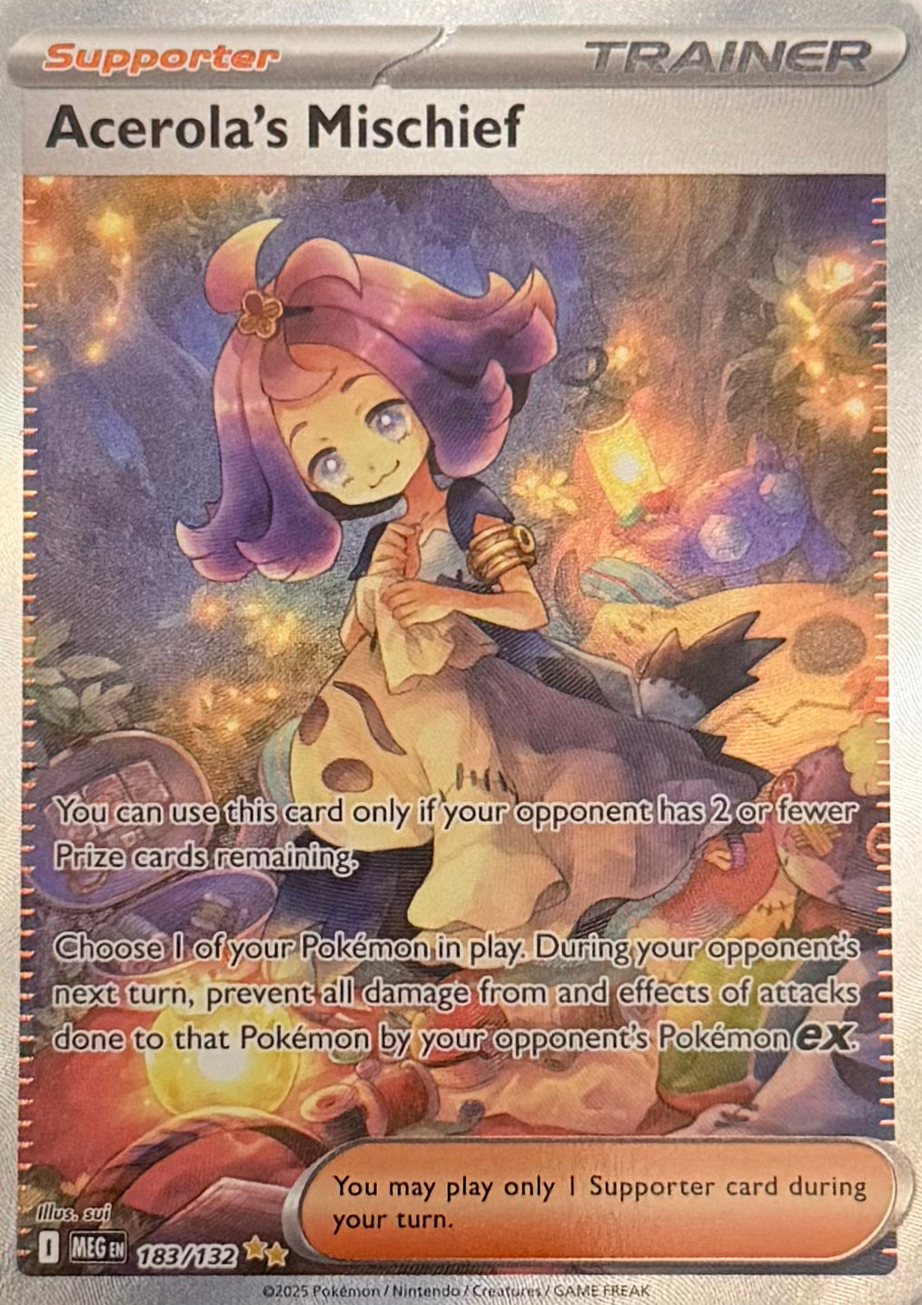 Pokemon Tcg Acerola’s Mischief 183/132