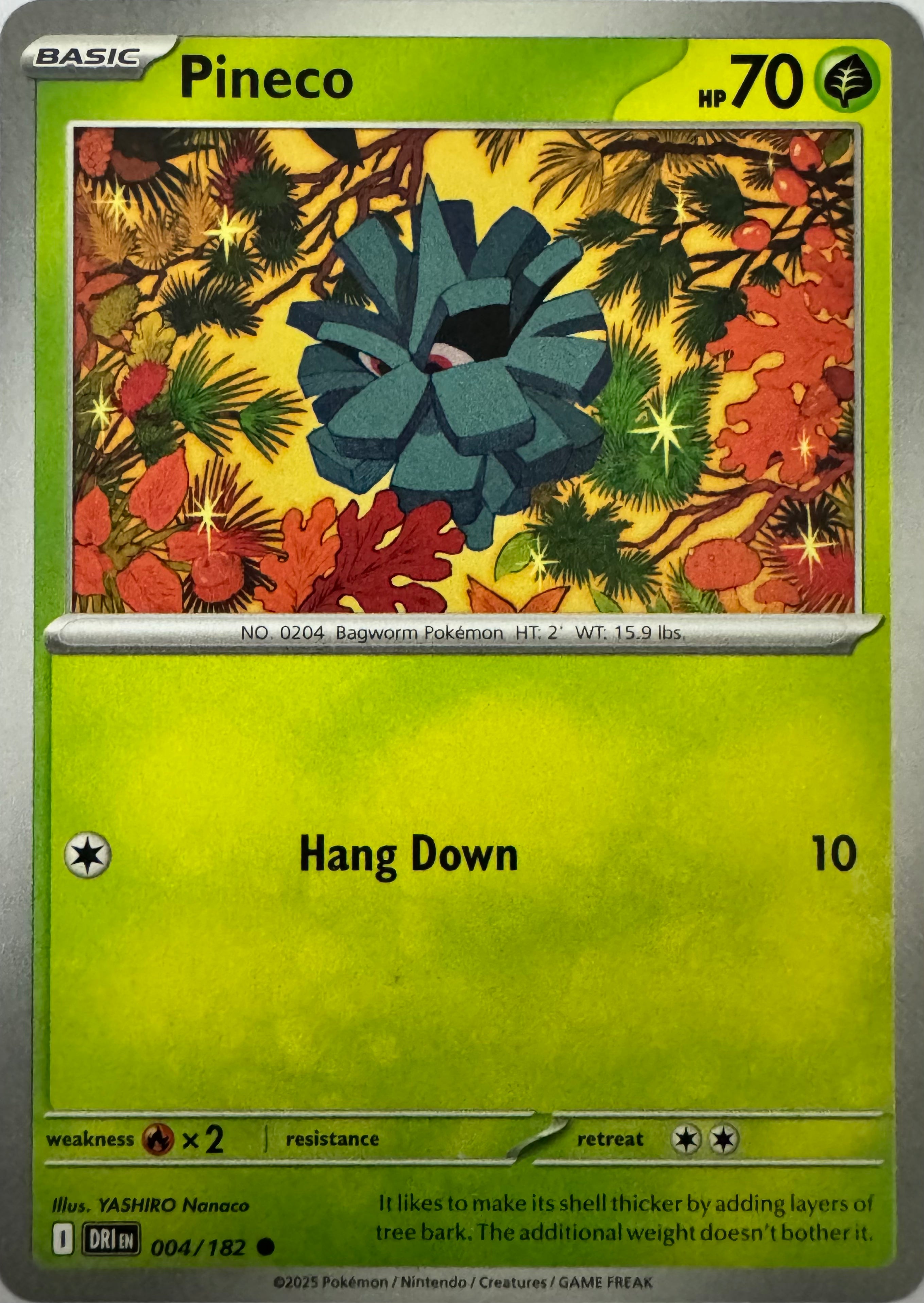 Pokemon Tcg Pineco 004/182
