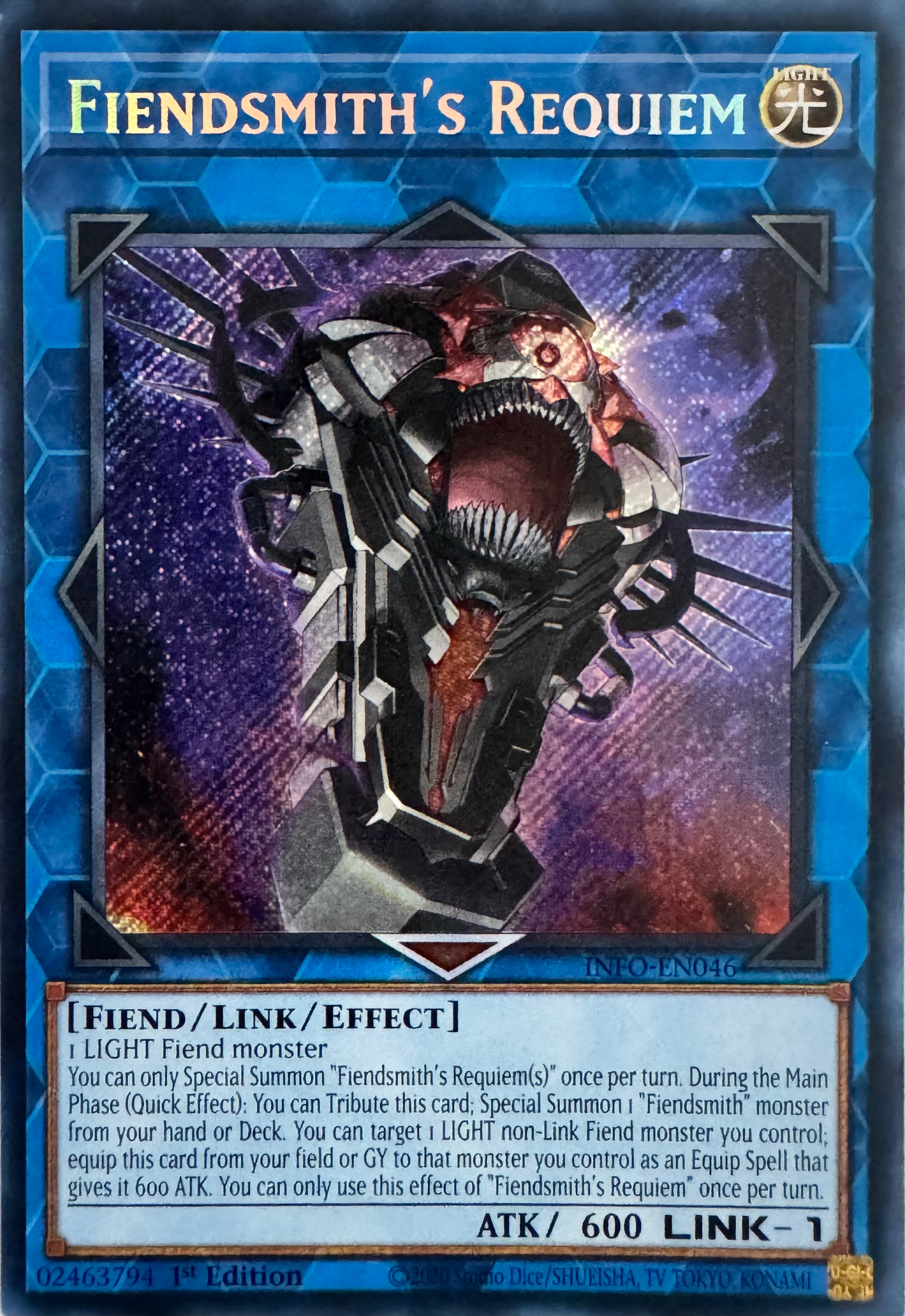 Yugioh! Fiendsmith’s Requiem Info-en046 1st Edition