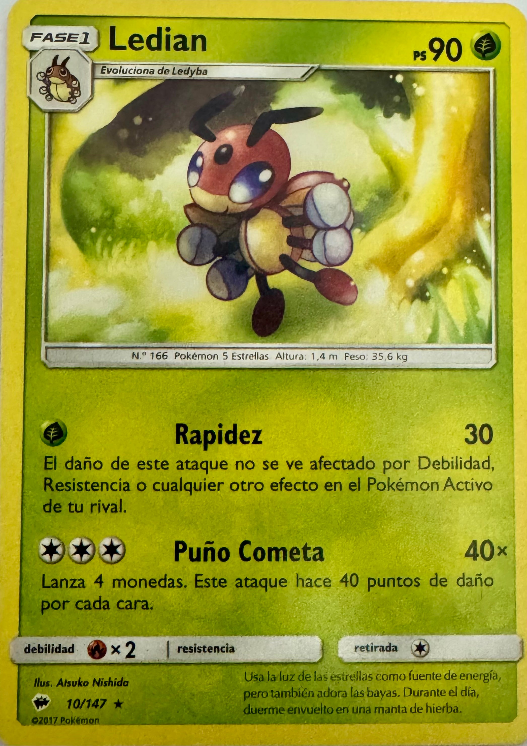 Pokémon Tcg Ledian 10/147