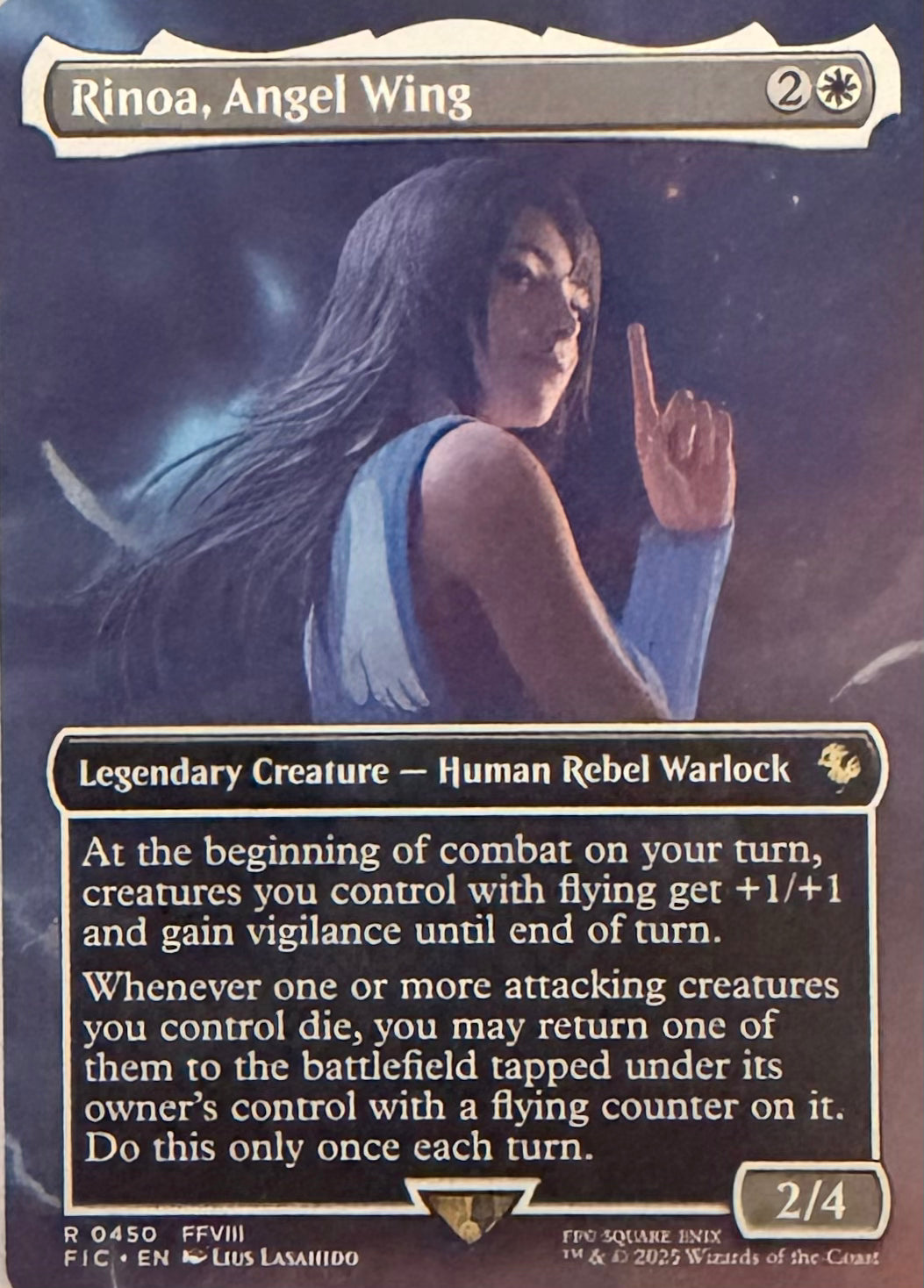 Magic Rinoa, Ángel Wing 0450