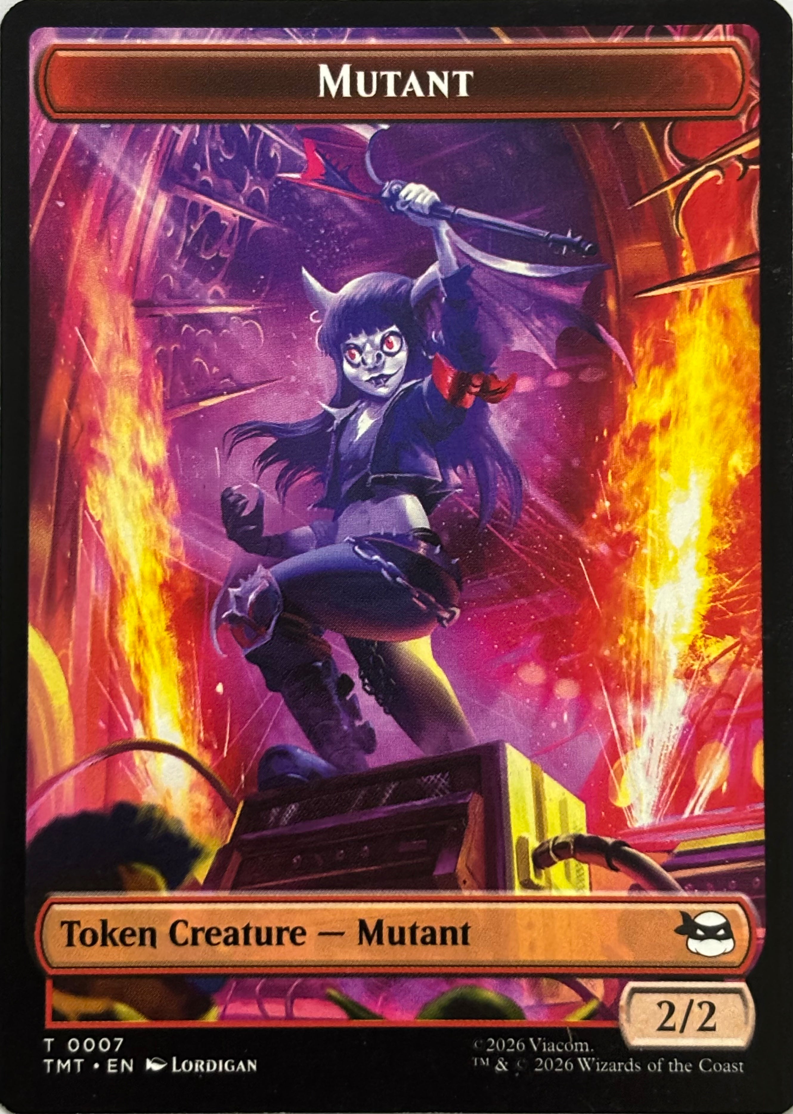 Token Creature - Mutant 0007 // Token Artifact -Mutagen 0009
