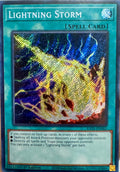 Yugioh! Lightning Storm Ra01-en061 Secret Rare 1st Edition