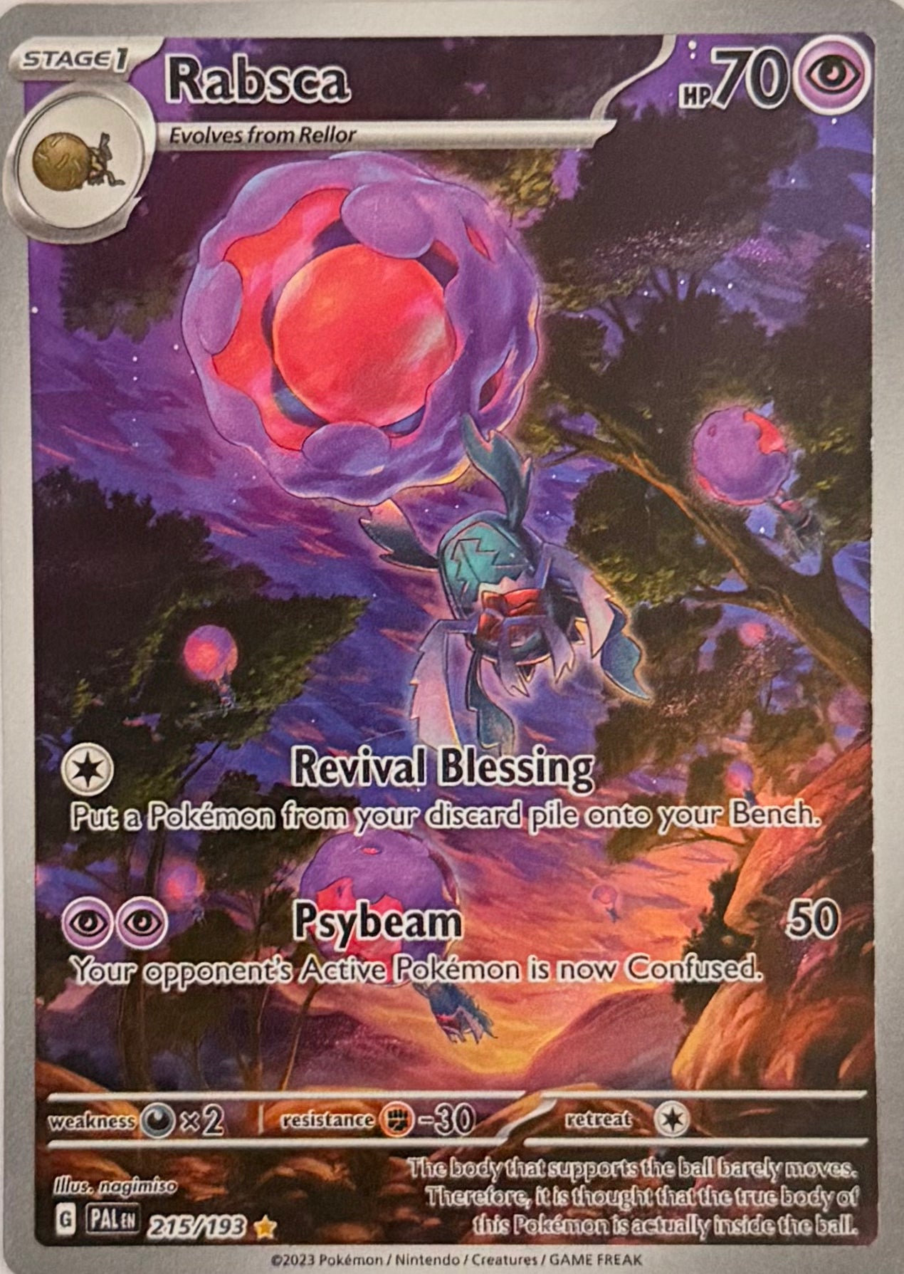 Pokemon Tcg Rabsca 215/193