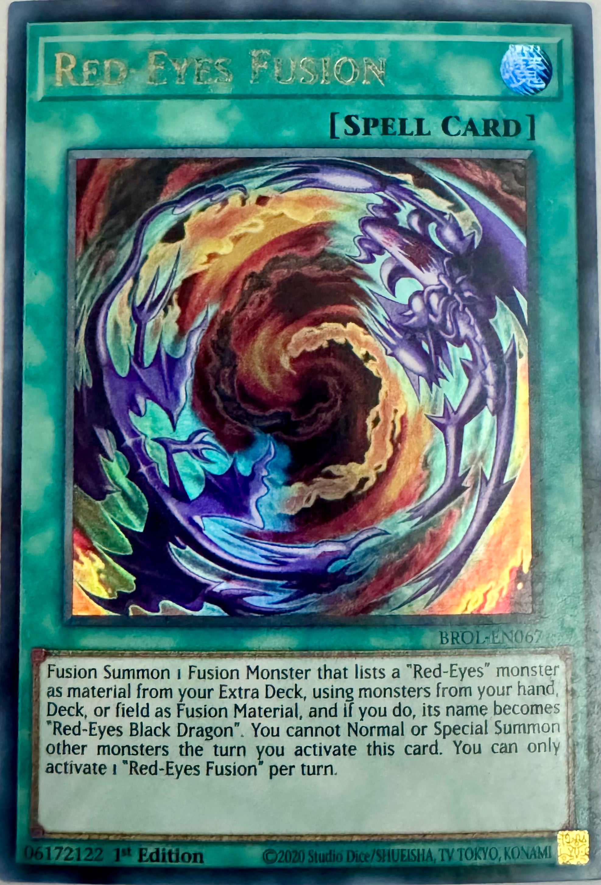 Red-Eyes Fusion BROL-EN067 Ultra Rare