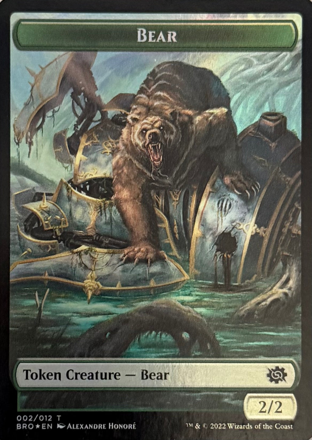 Magic Powerstone Token 007/012 - Bear