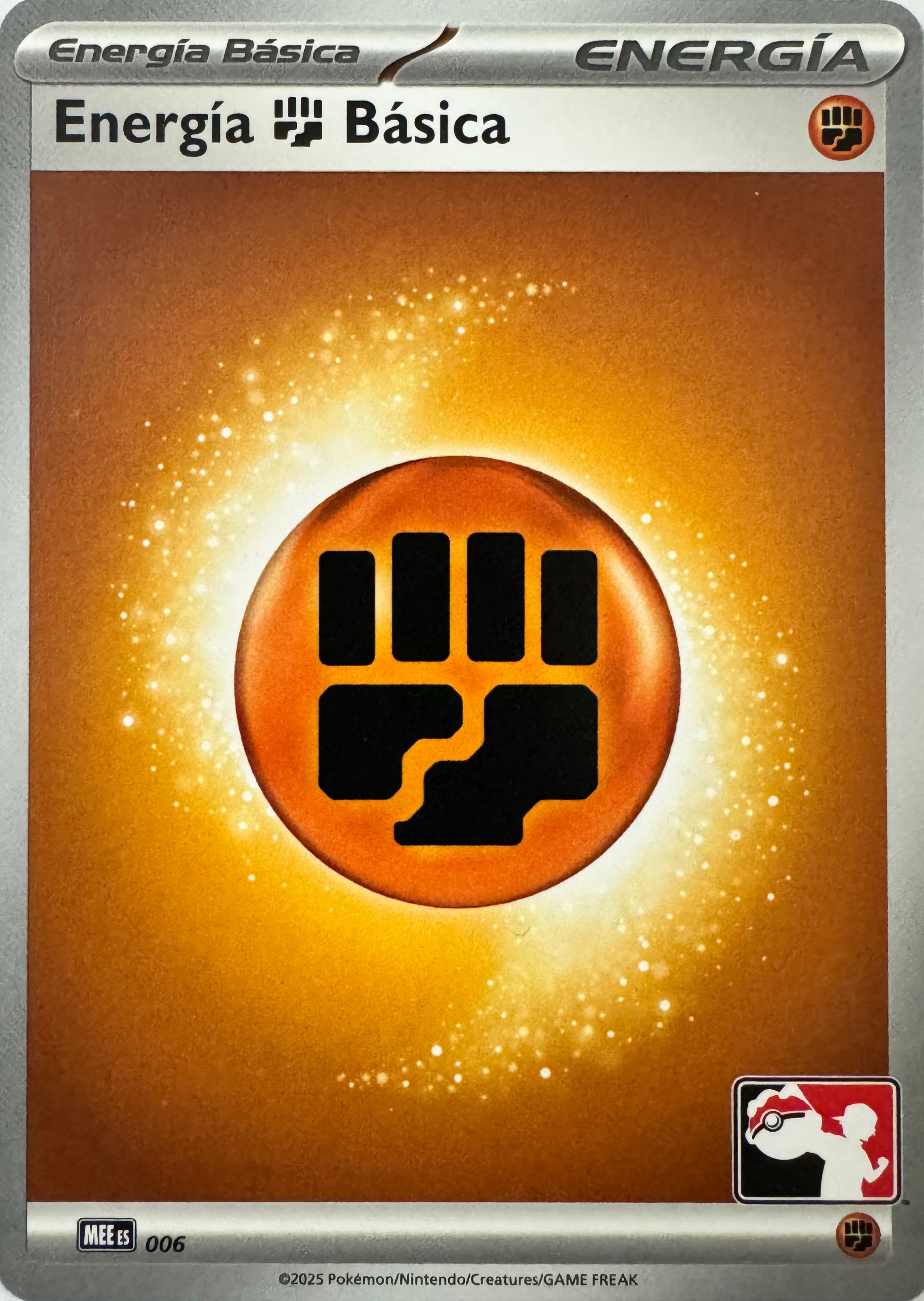 Pokemon Tcg Energia Basica De Lucha 006 (Liga) (MEE)