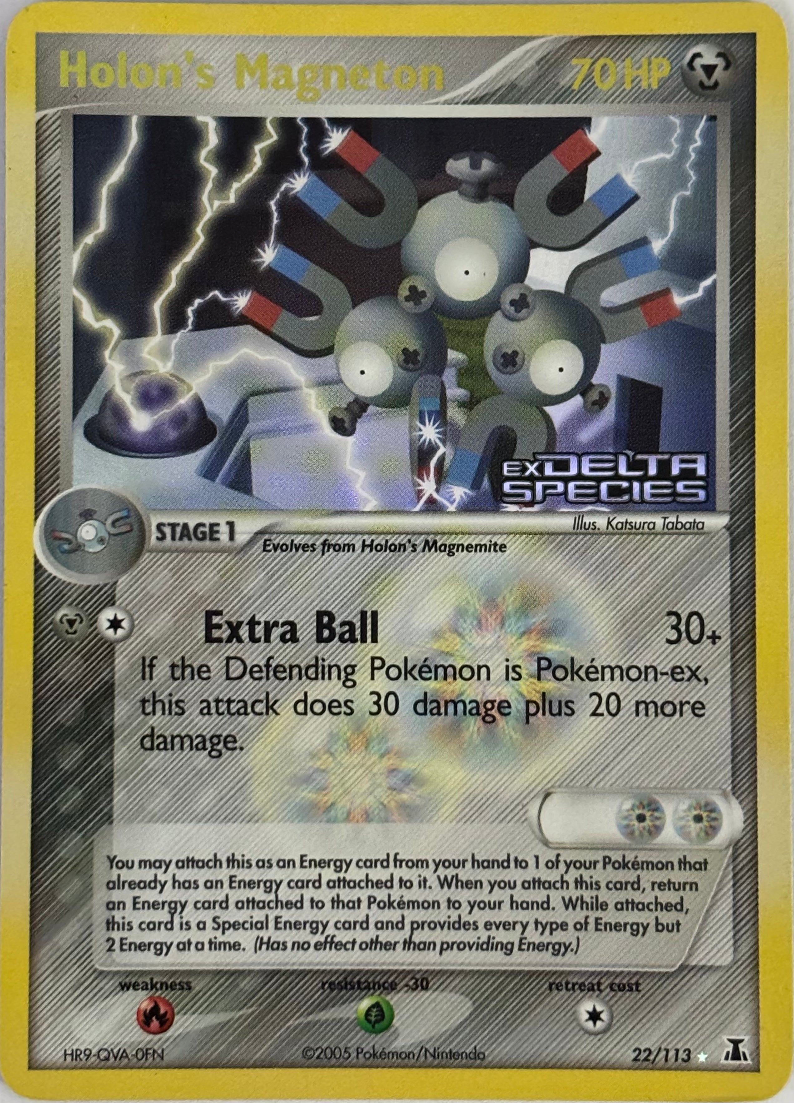 Pokemon Tcg Holon’s Magneton 22/113 Holo Ex Delta Species