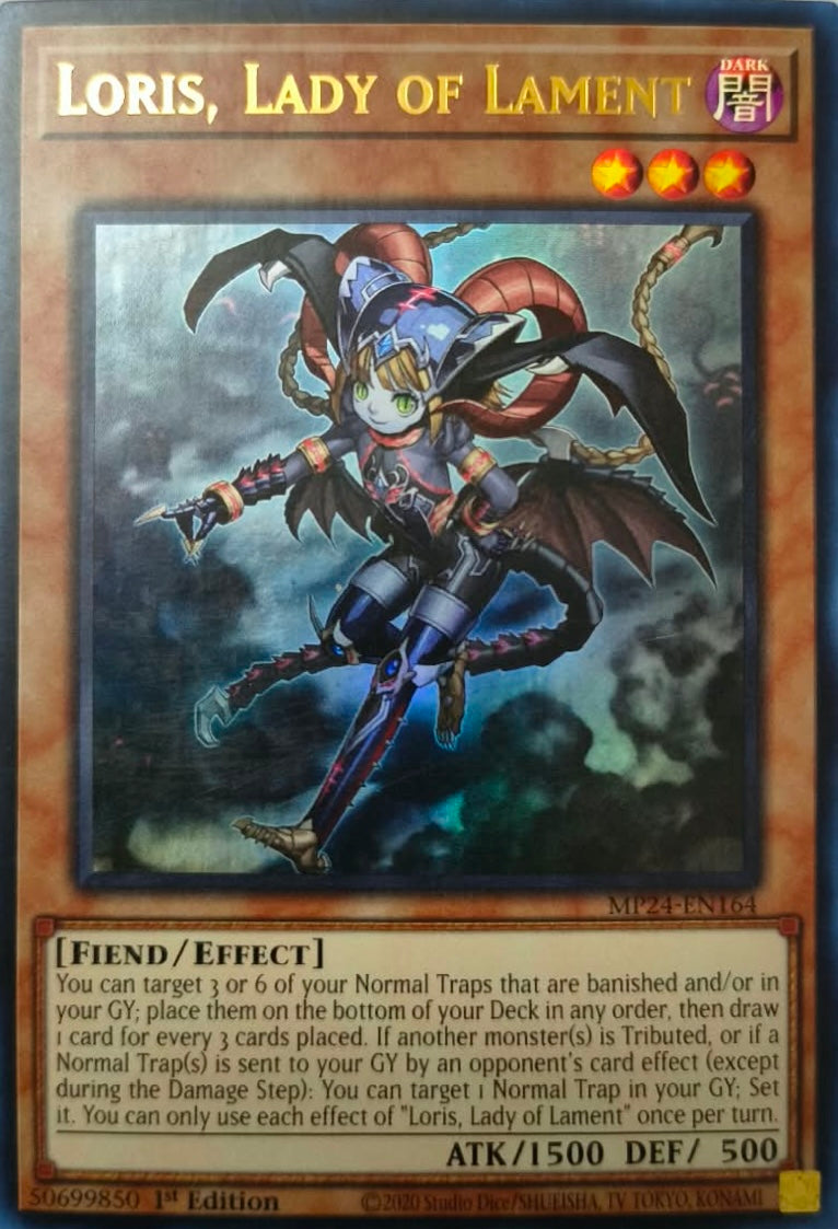 Yugioh! Loris, Lady of Lament MP24-EN164 1st Edition Ultra