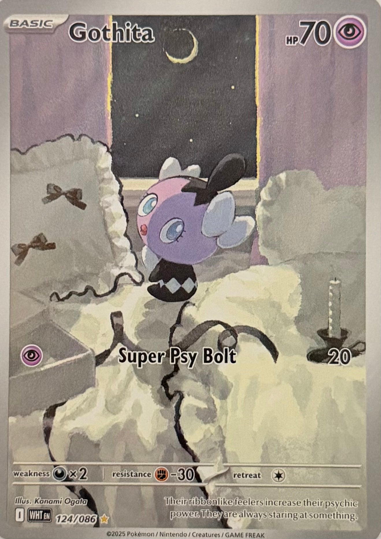 Pokemon Tcg Gothita 124/086