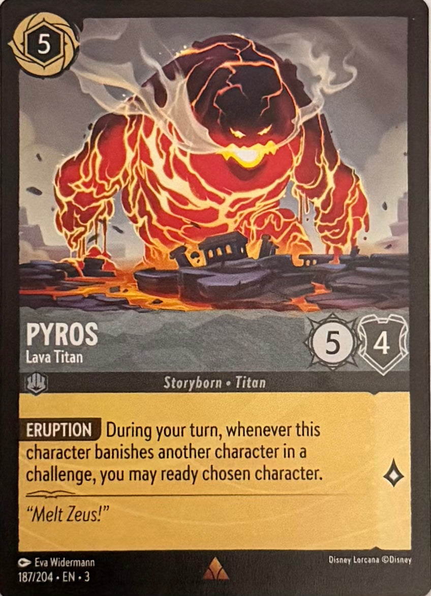 Disney Lorcana Pyros 187/204