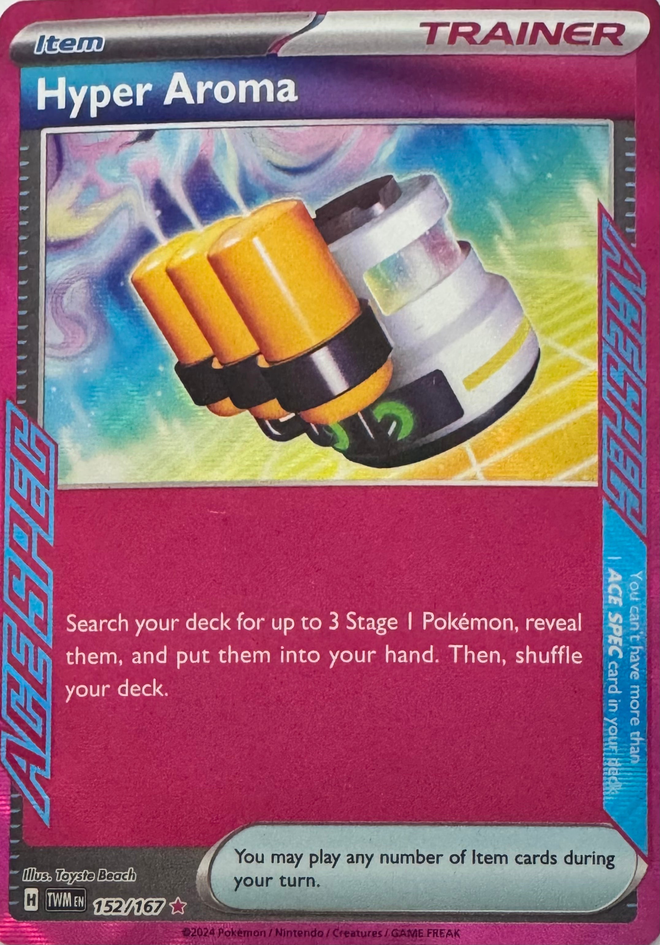 Pokemon Tcg Hyper Aroma 152/167