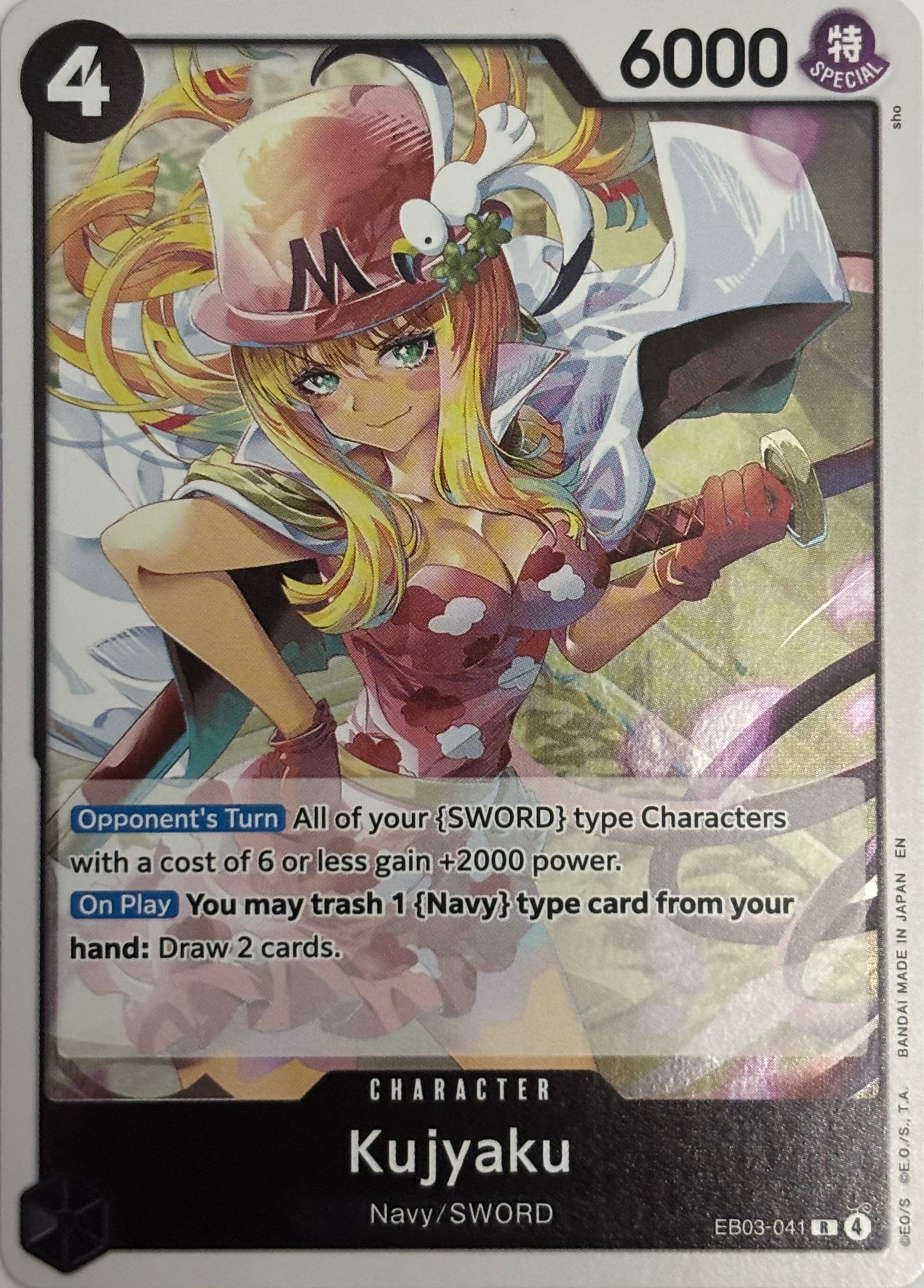One Piece Tcg Kujyaku EB03-041 Foil