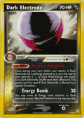 Pokemon Tcg Dark Electrode 4/109 Holo