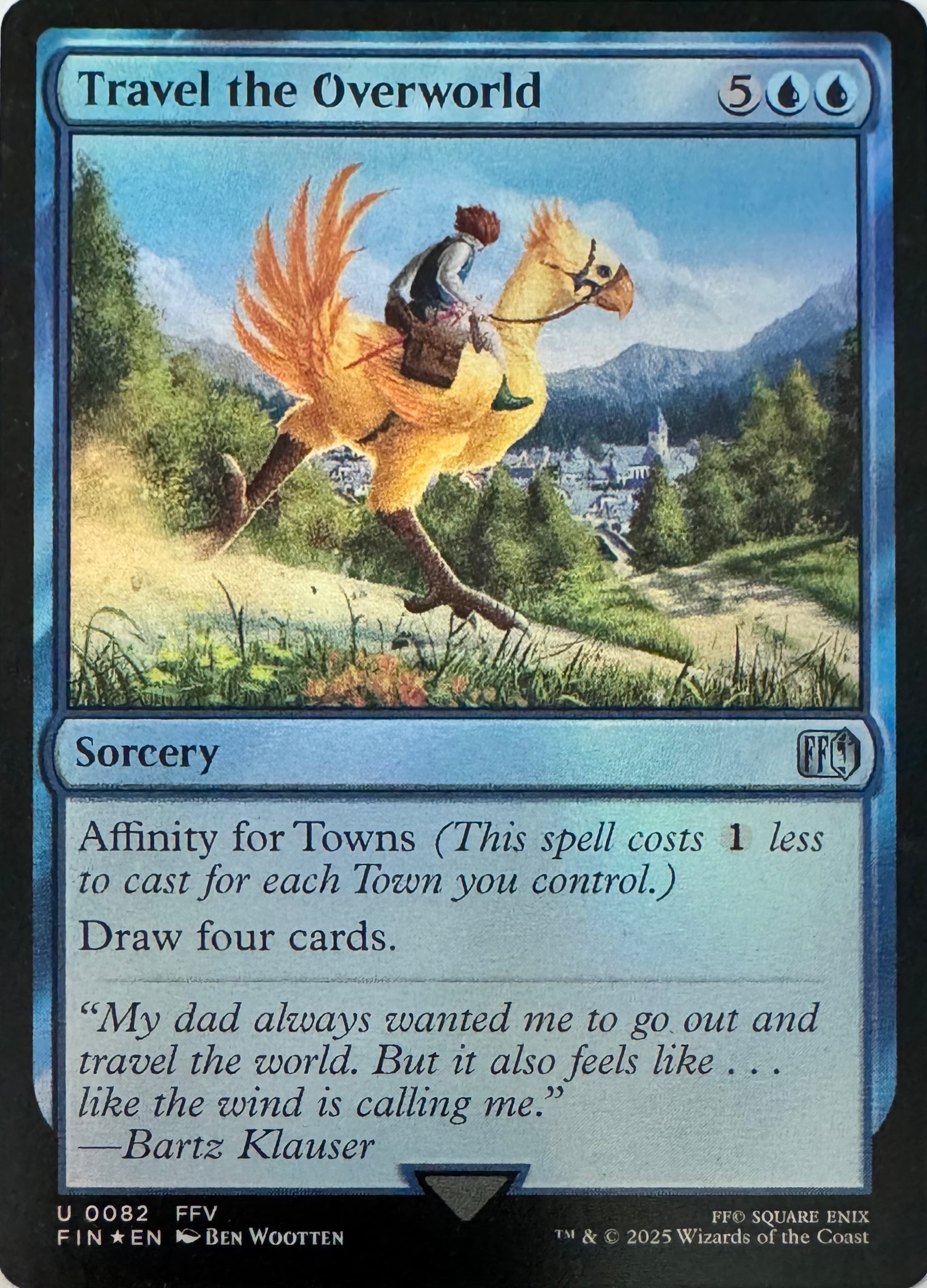 Magic Travel The Overworld 0082 Foil