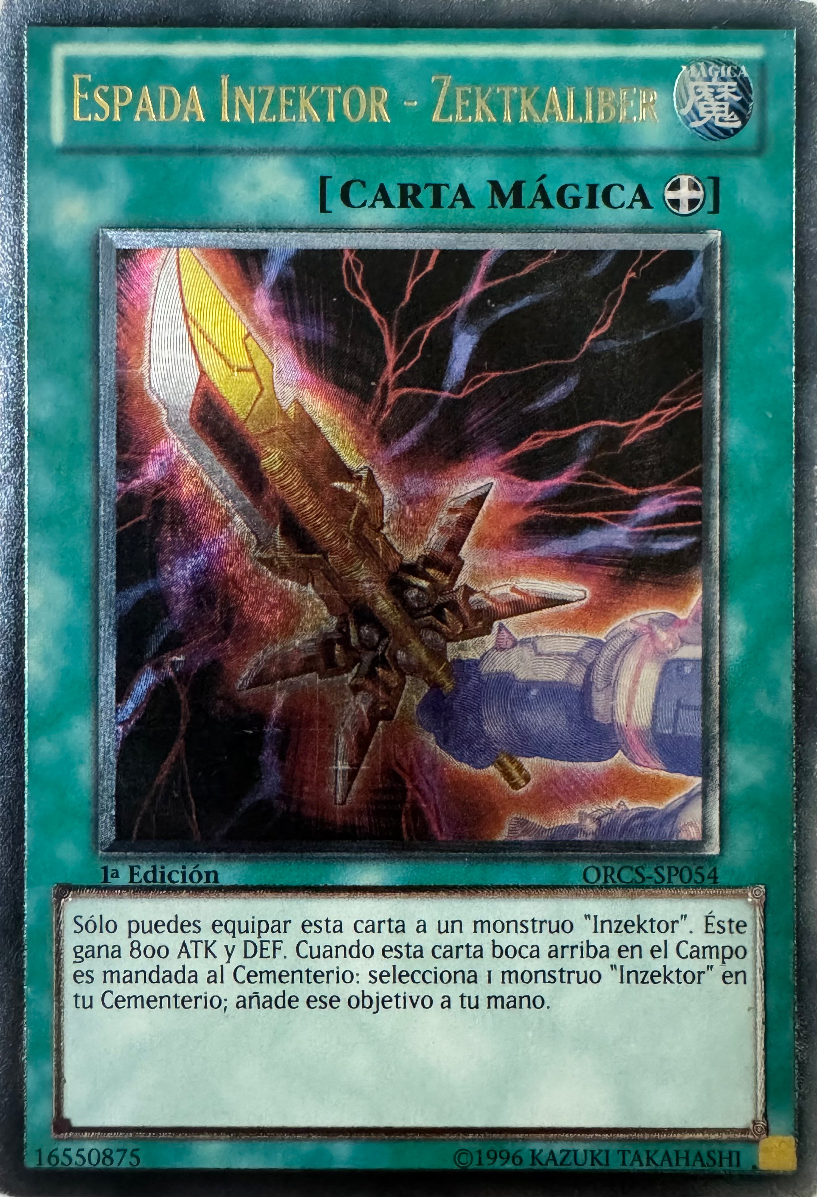 Yugioh! Espada Inzektor - Zektkaliber Orcs-sp054 1a Edición Ultimate