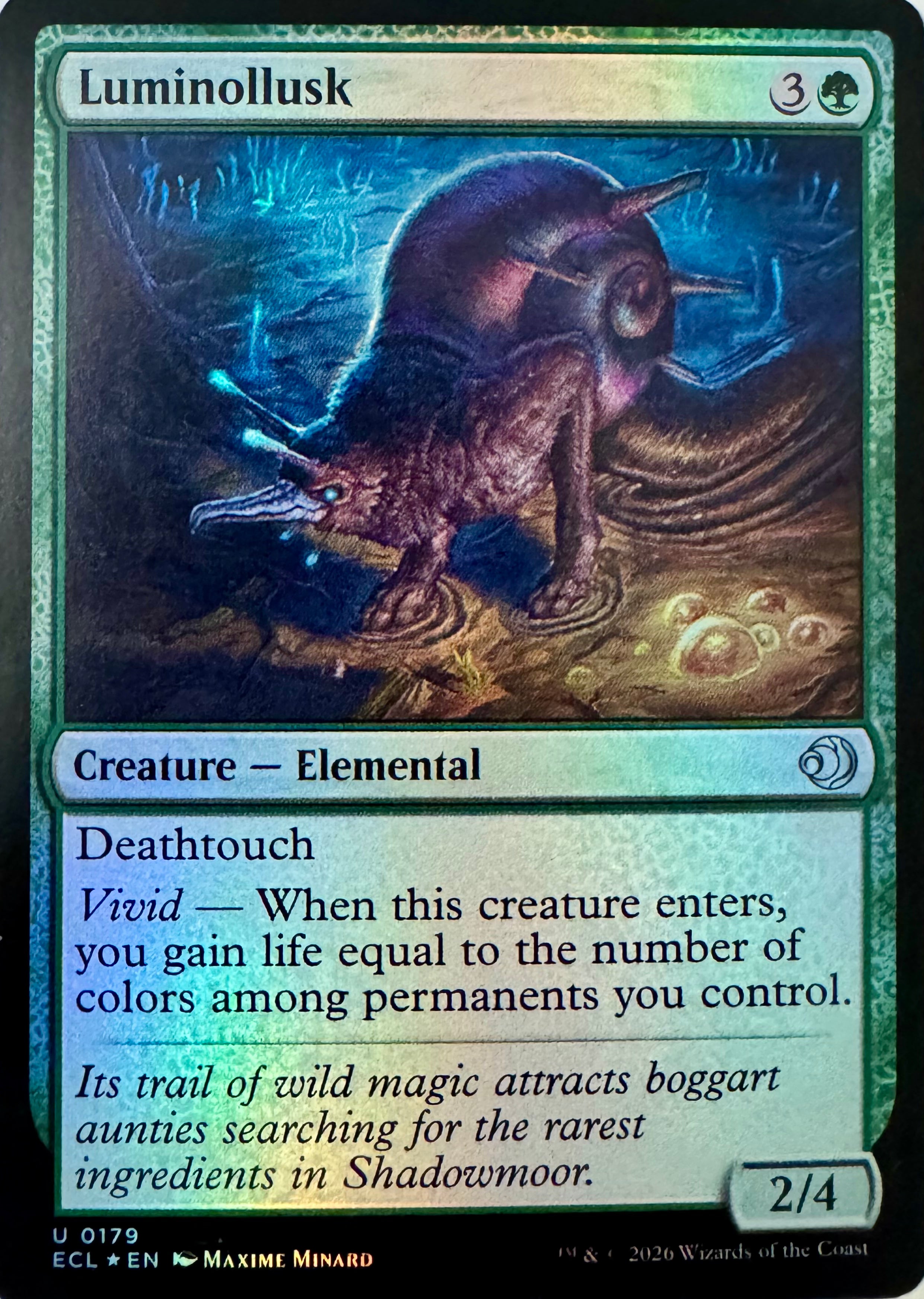 Magic Luminollusk 0179 Foil