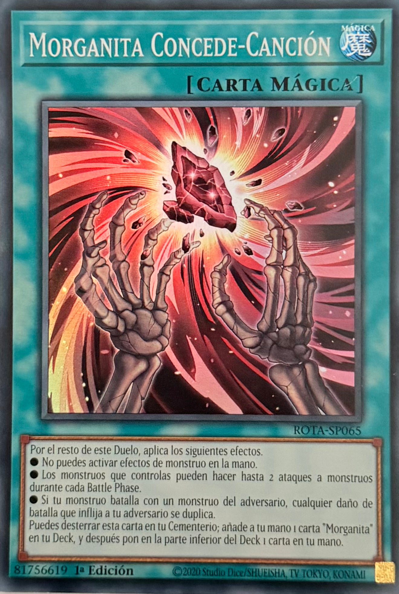 Yugioh! Morganita Concede - Canción ROTA-SP065