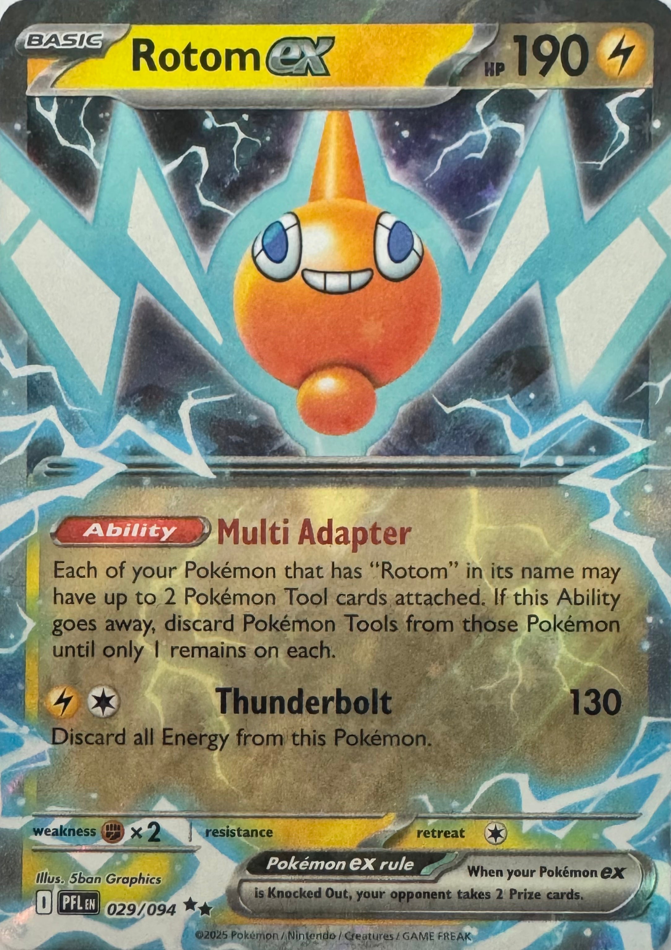 Pokemon Tcg Rotom Ex 029/094