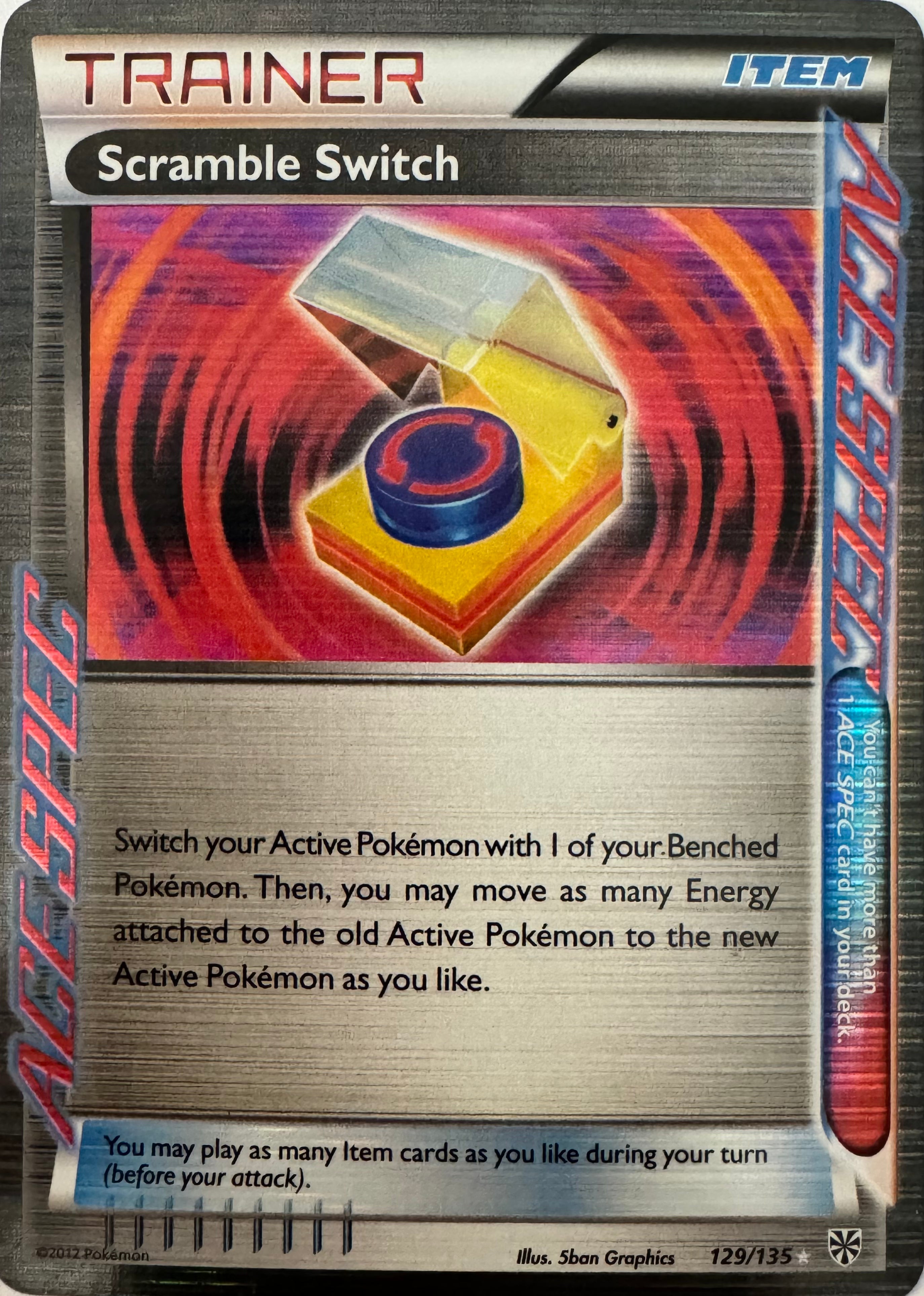 Pokemon Tcg Scramble Switch 129/135