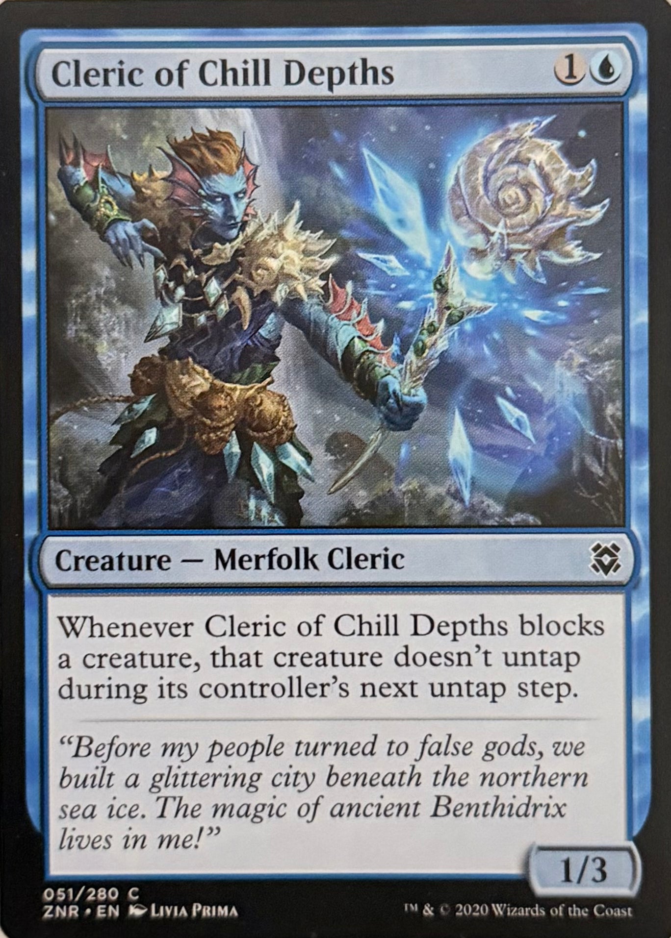 Magic Cleric Of Chill Depths 051/280