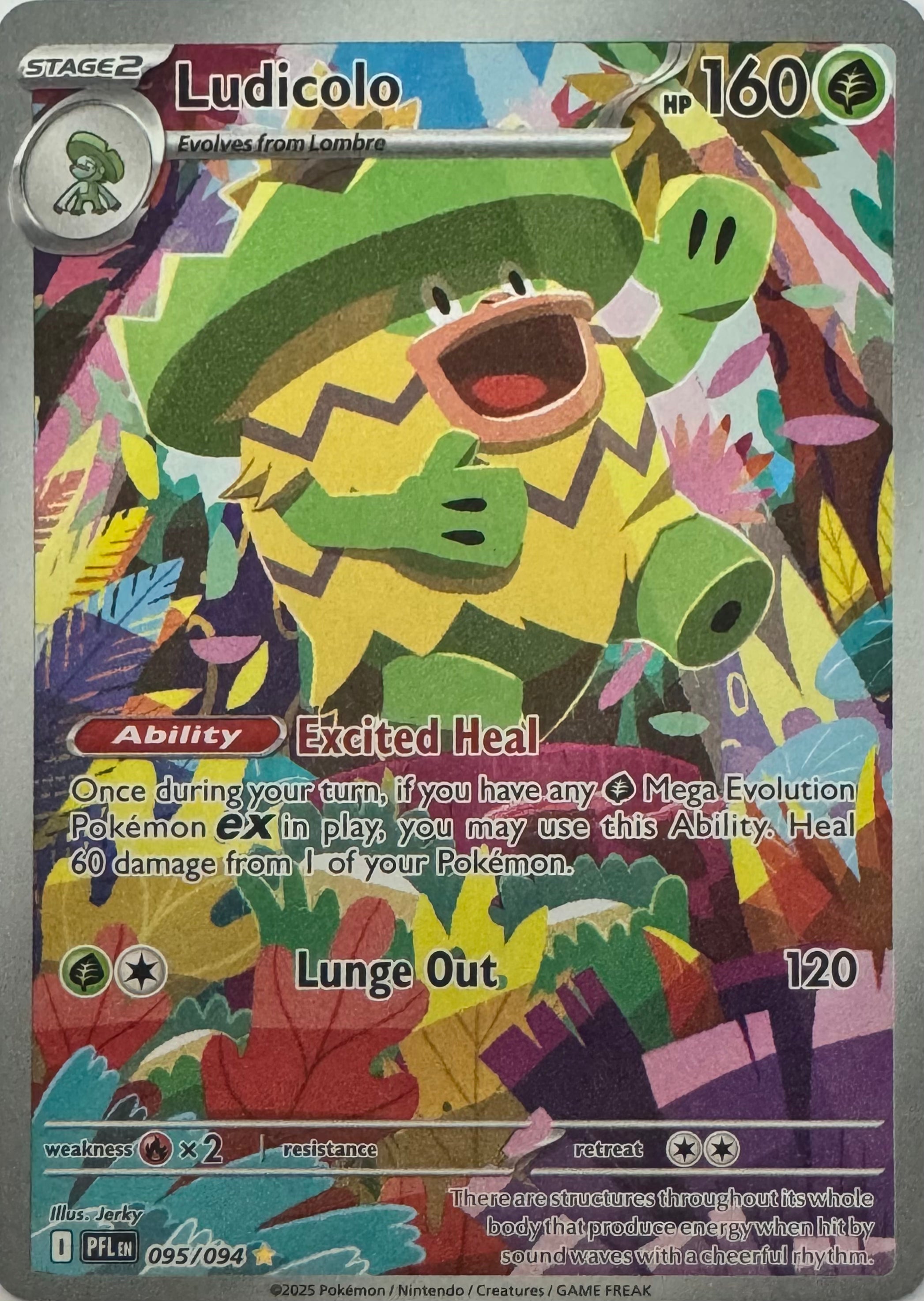 Pokemon Tcg Ludicolo 095/094