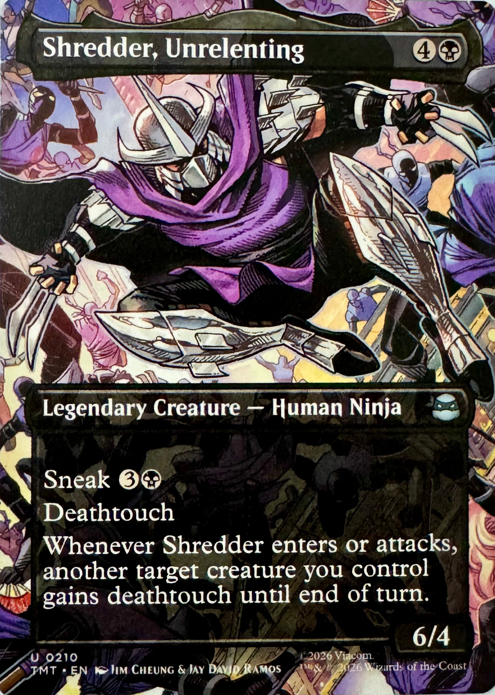 Magic Shredder, Unrelenting 0210 (Borderless)