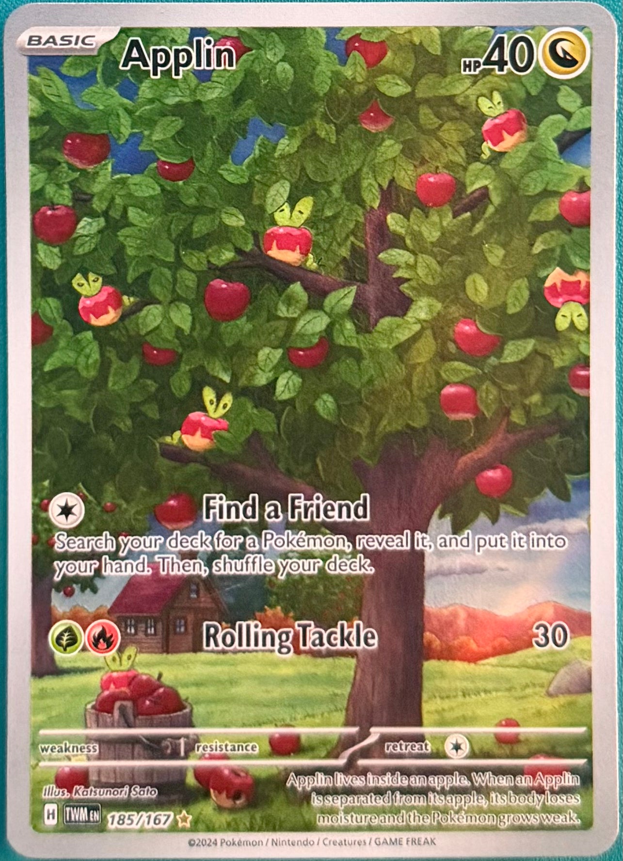 Pokemon Tcg Applin 185/167