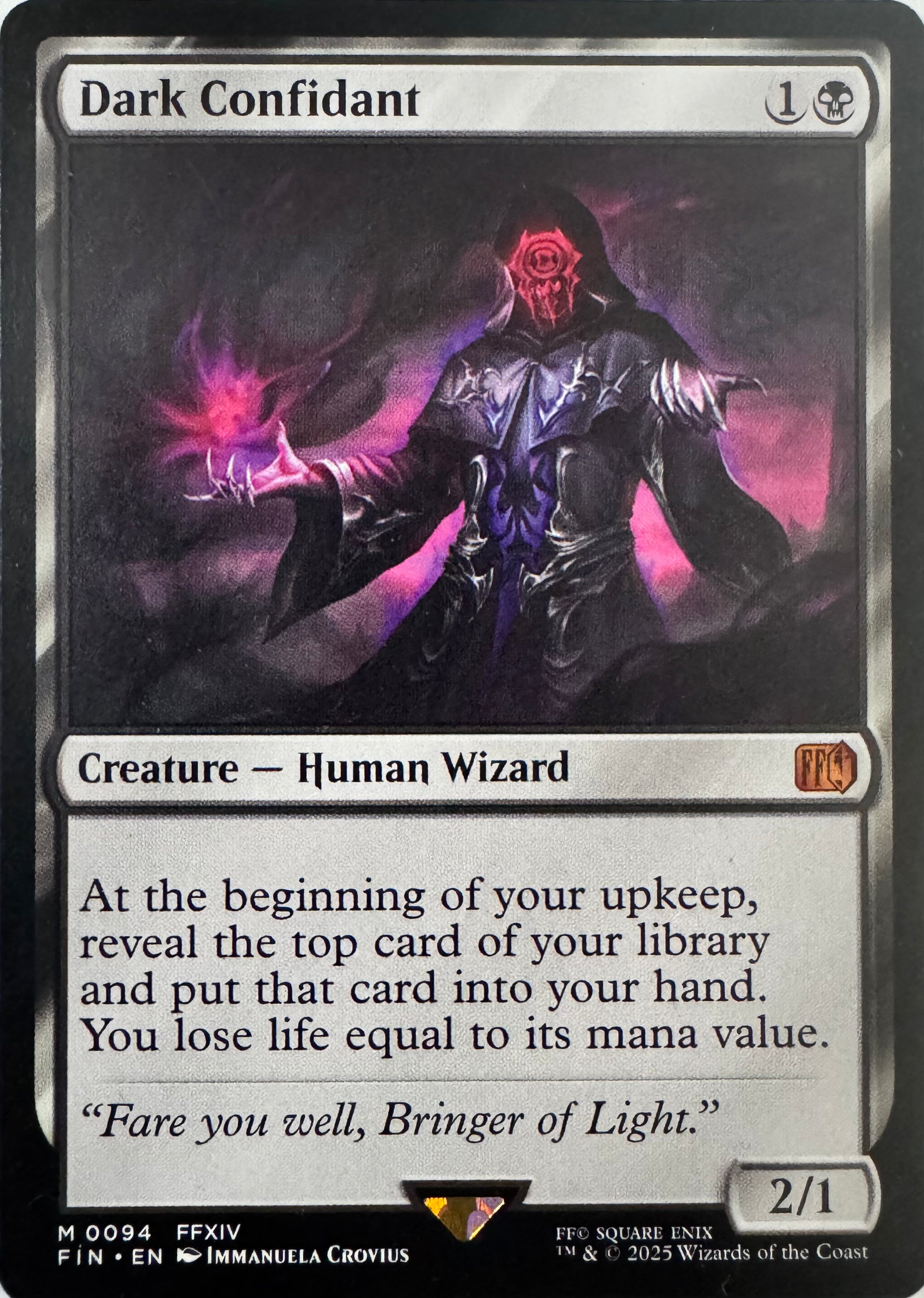 Magic Dark Confidant 0094 Rare