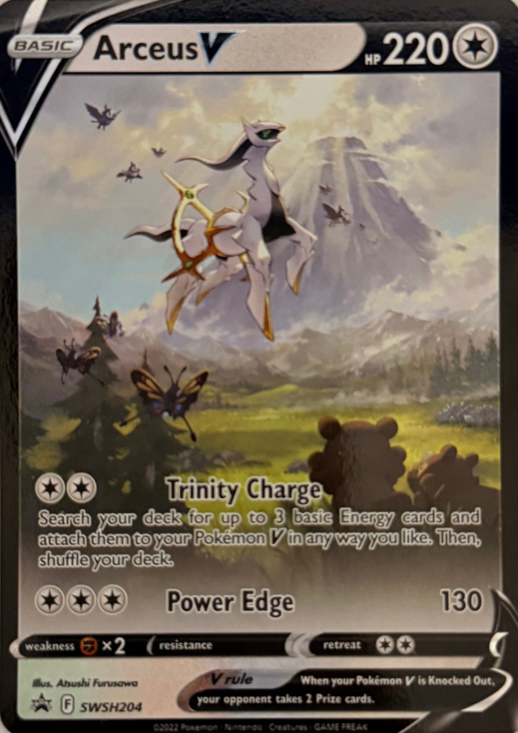 Pokemon Tcg Arceus V SWSH204