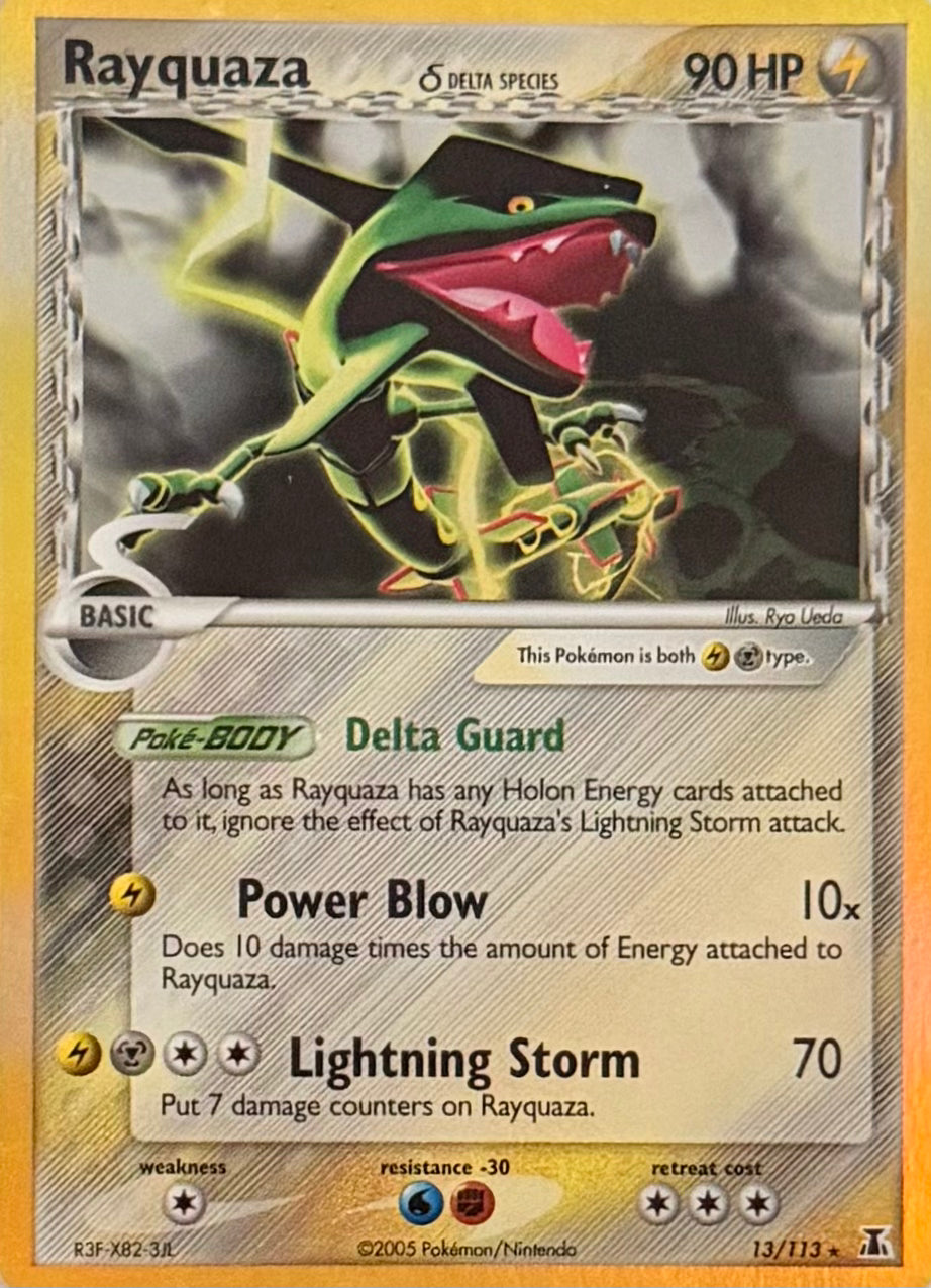 Pokemon Tcg Rayquaza 13/113