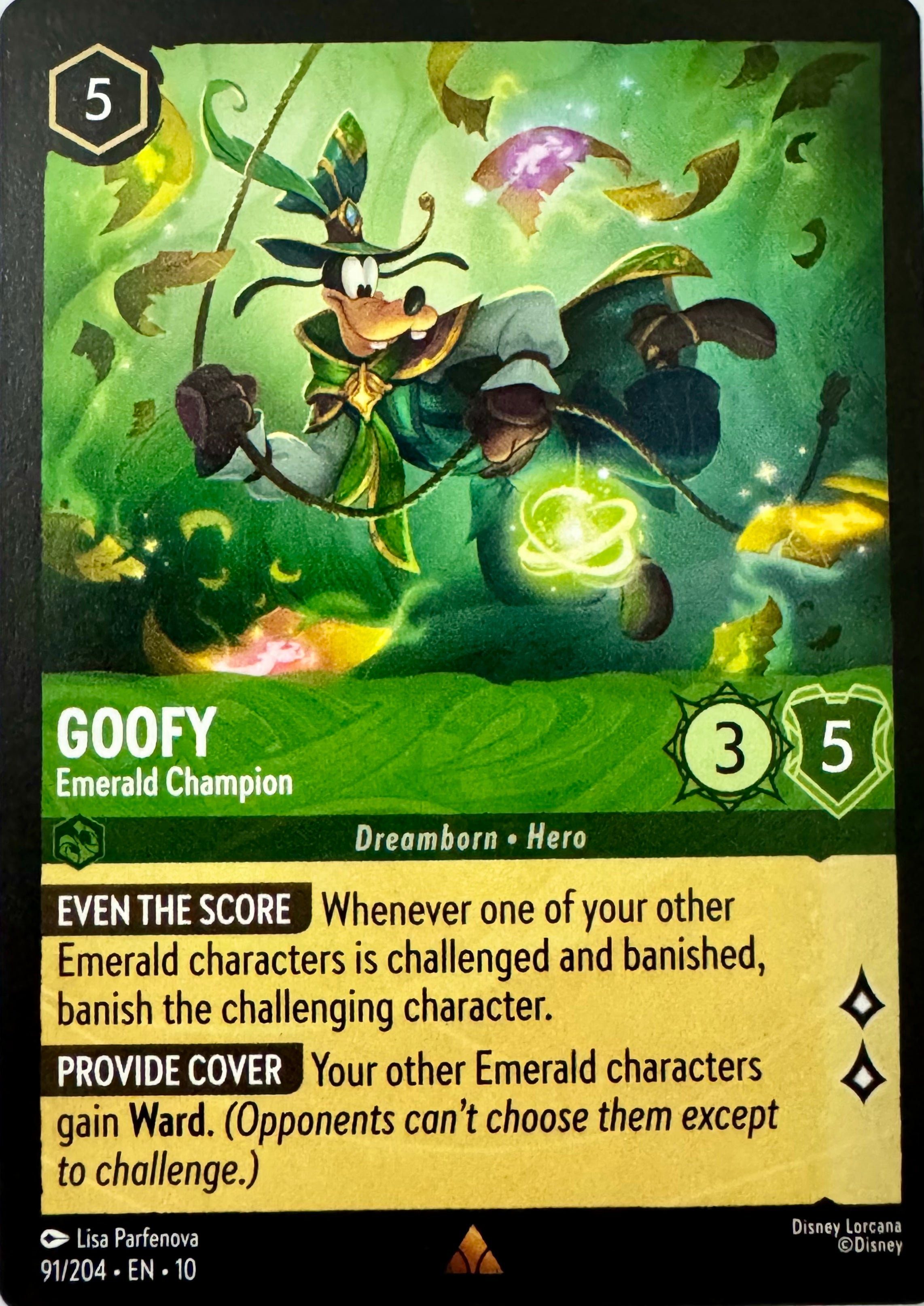 Disney Lorcana Goofy 91/204