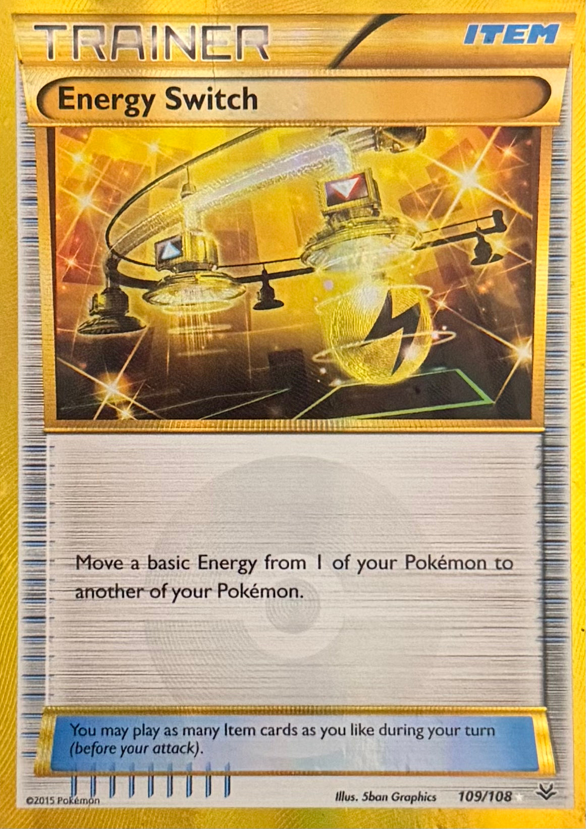 Pokemon Tcg Energy Switch 109/108
