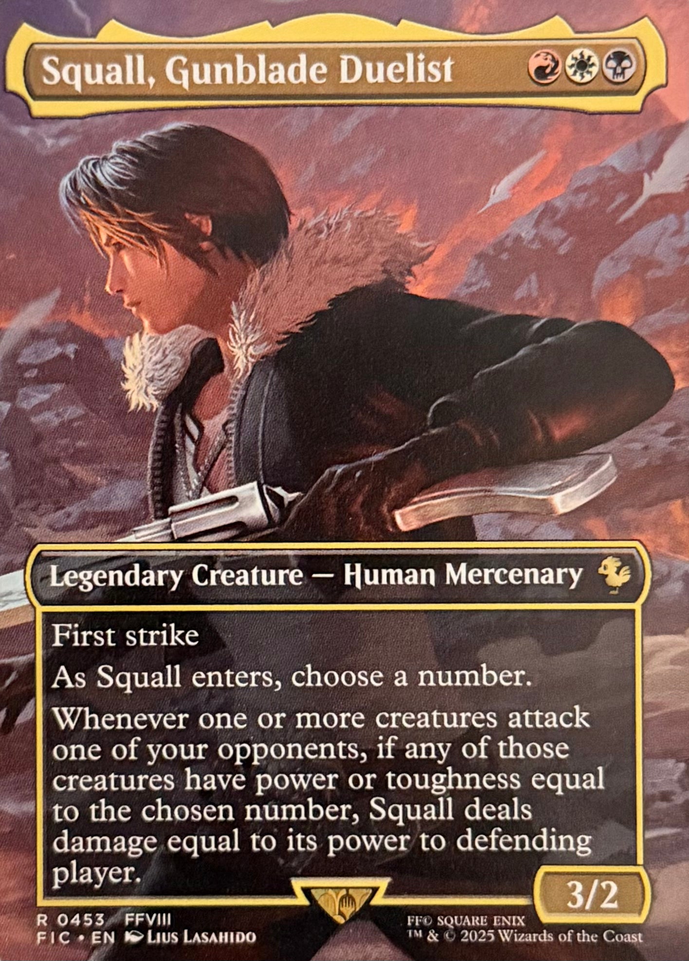 Magic Squall, Gunblade Duelist 0453