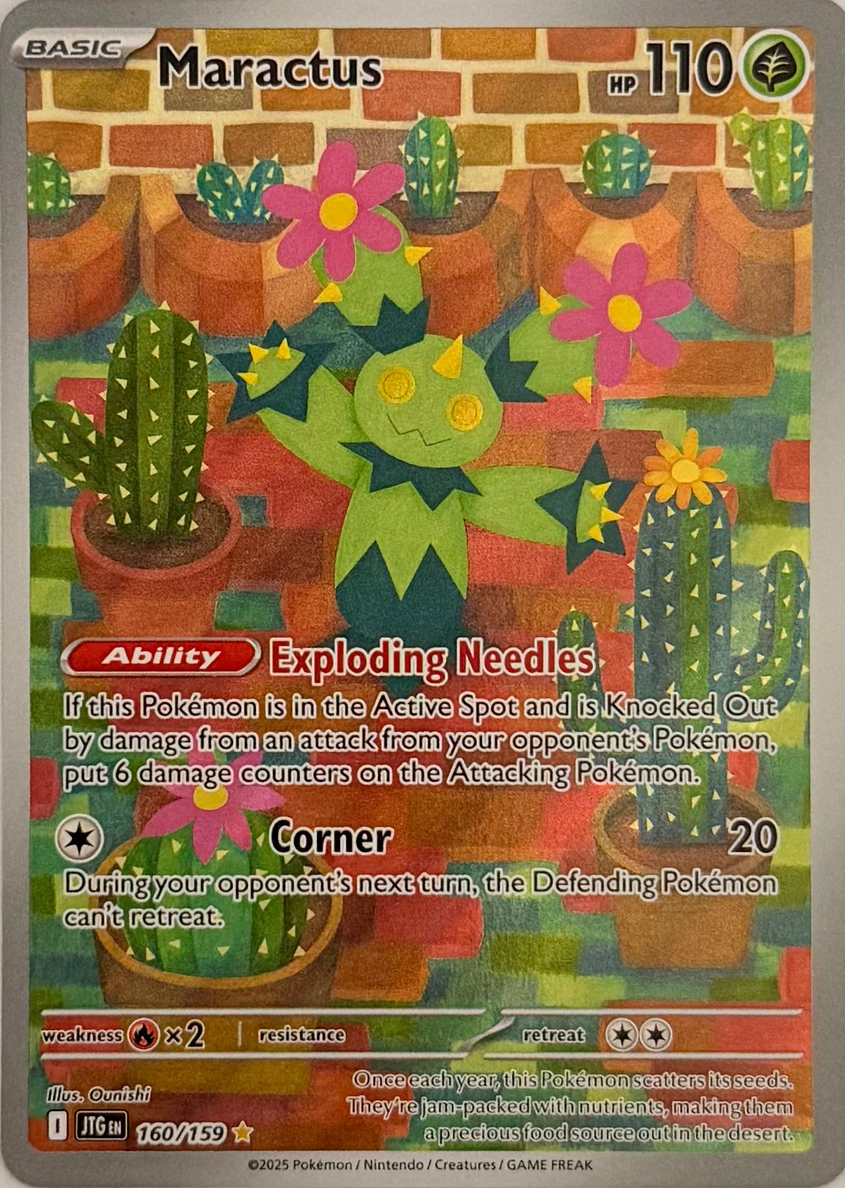 Pokemon Tcg Maractus 160/159