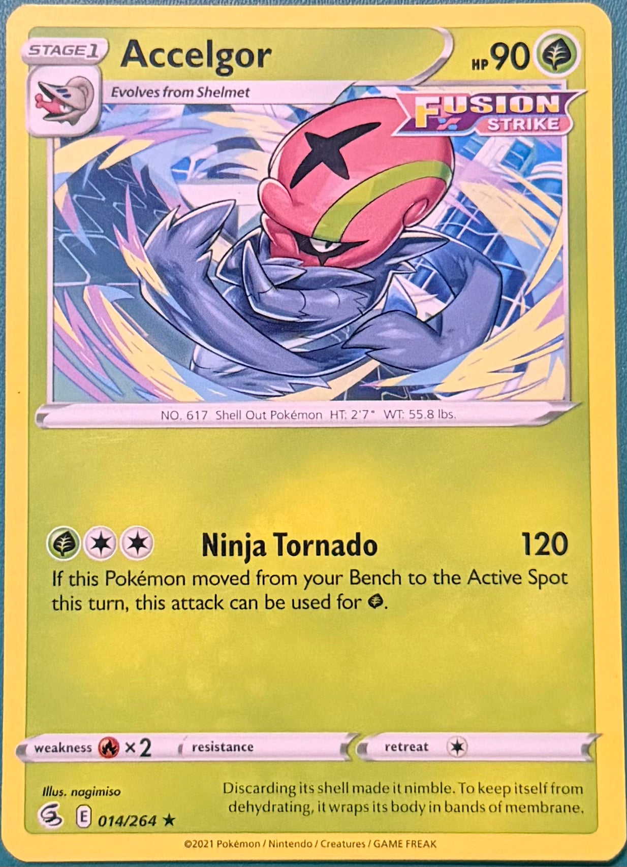 Pokemon Tcg Accelgor 014/264