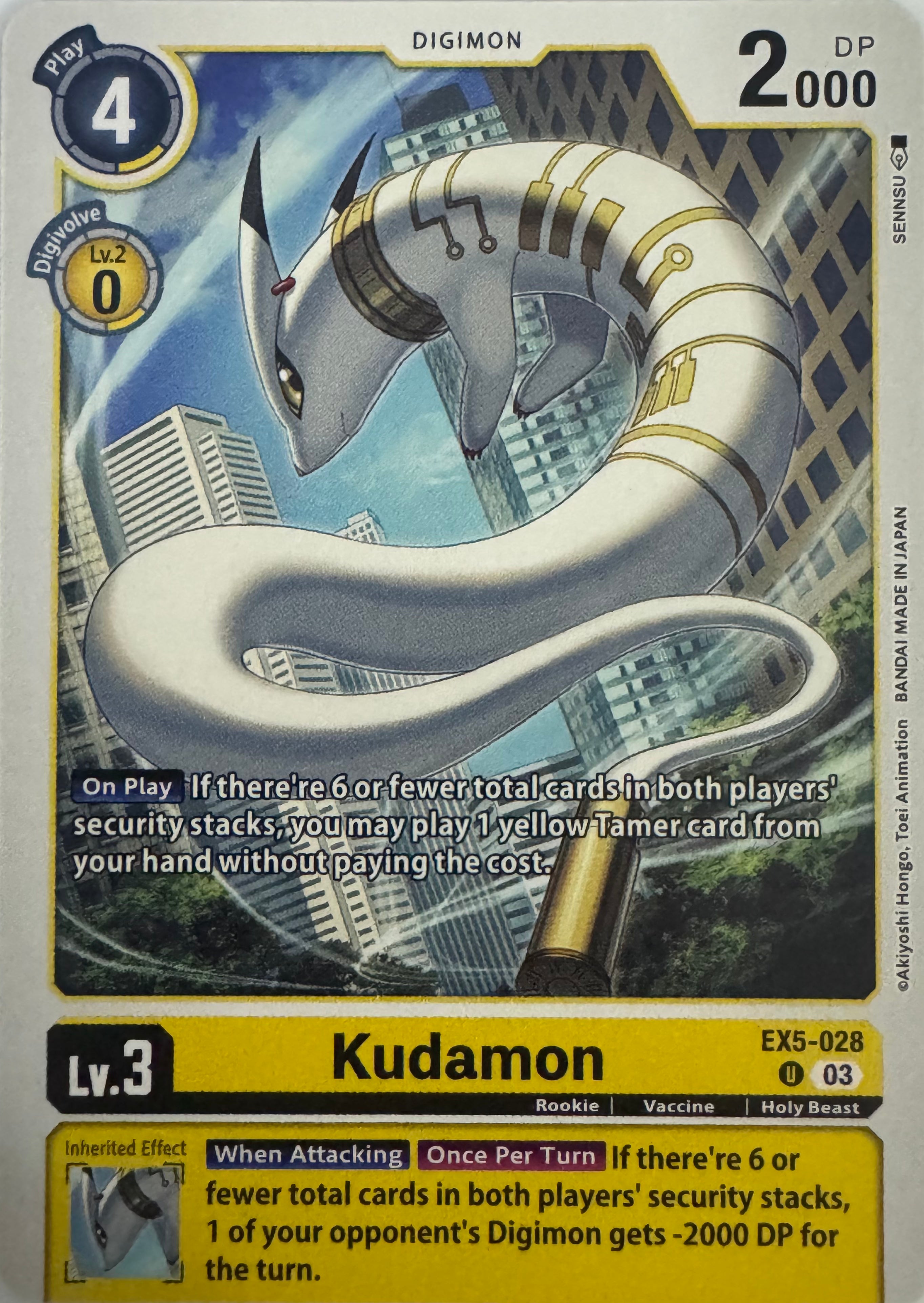 Digimon Tcg Kudamon Ex5-028