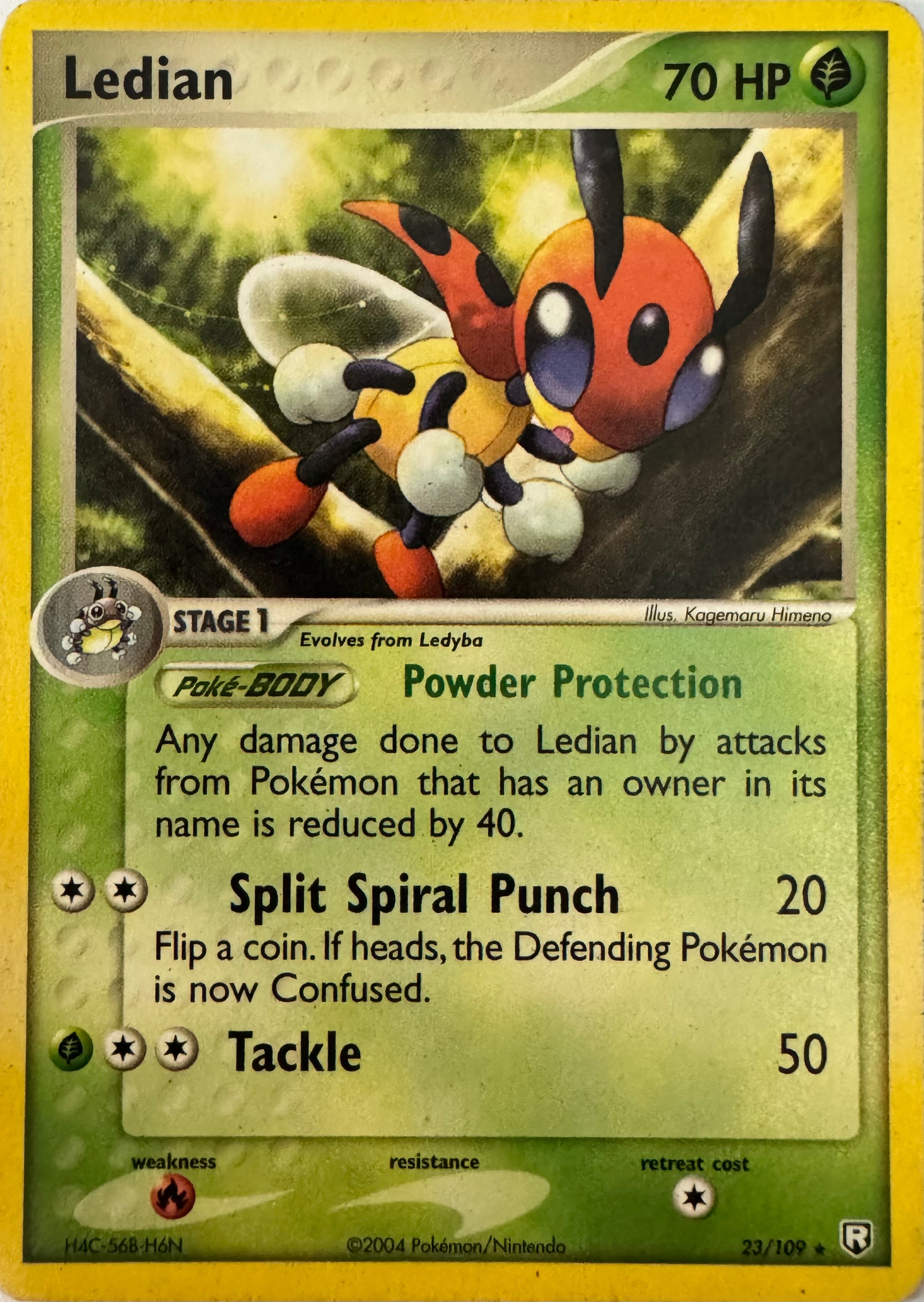 Pokemon Tcg Ledian 23/109