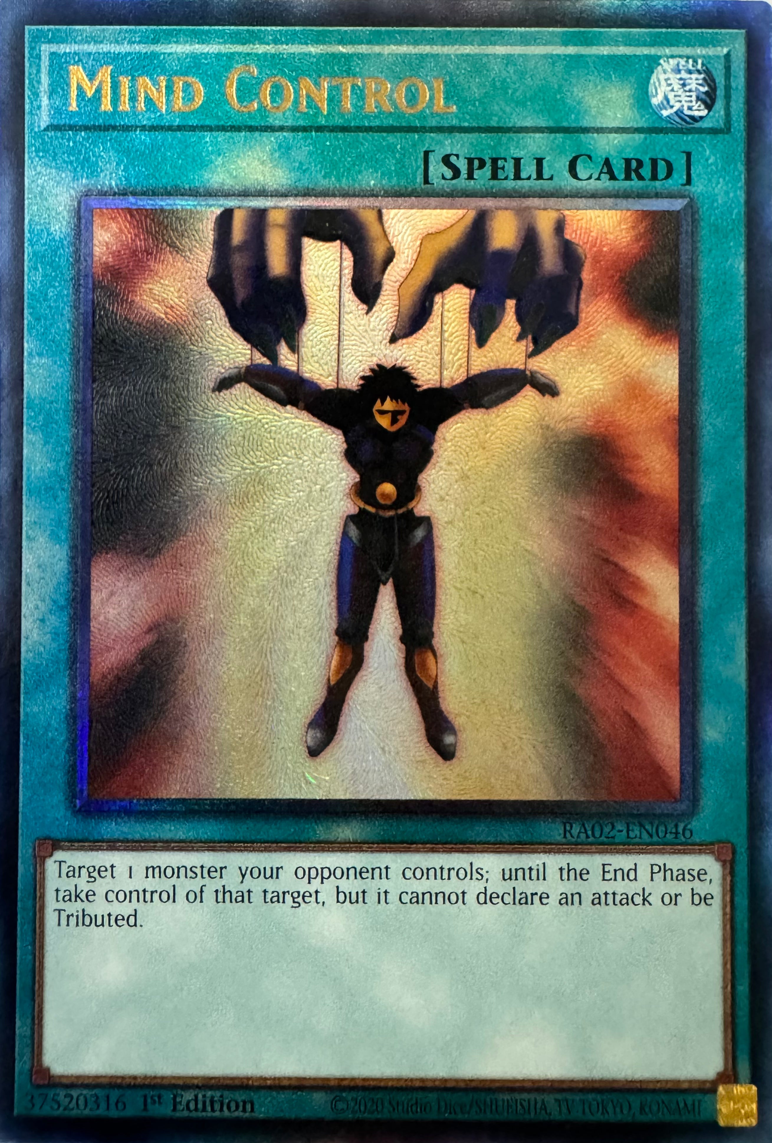 Yugioh! Mind Control Ra02-en046 1st Edition Ultimate