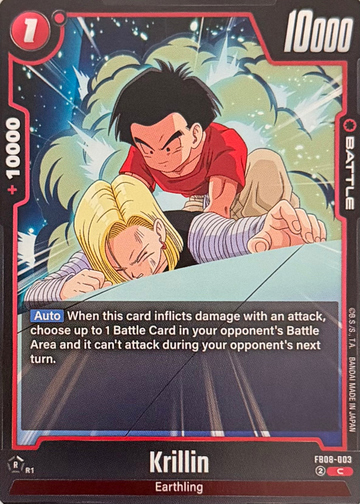 Dragon Ball Tcg Krillin FB08-003
