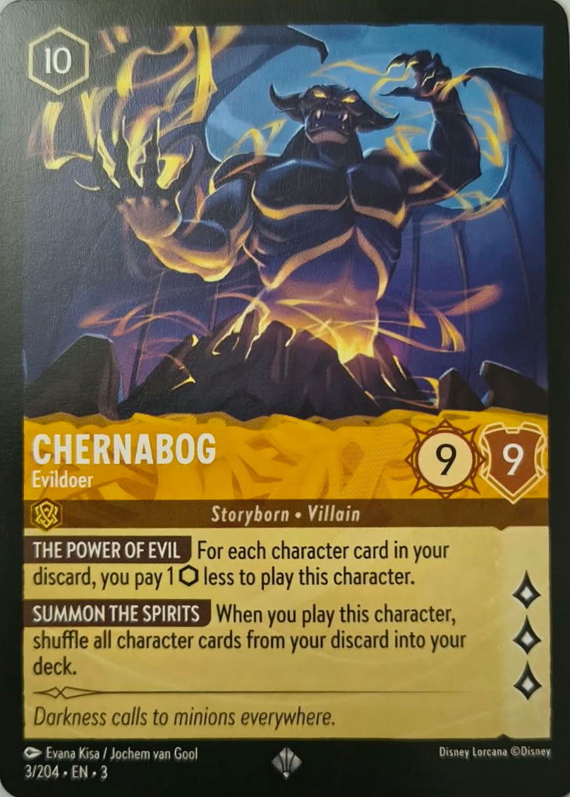 Disney Lorcana Chernabog 3/204