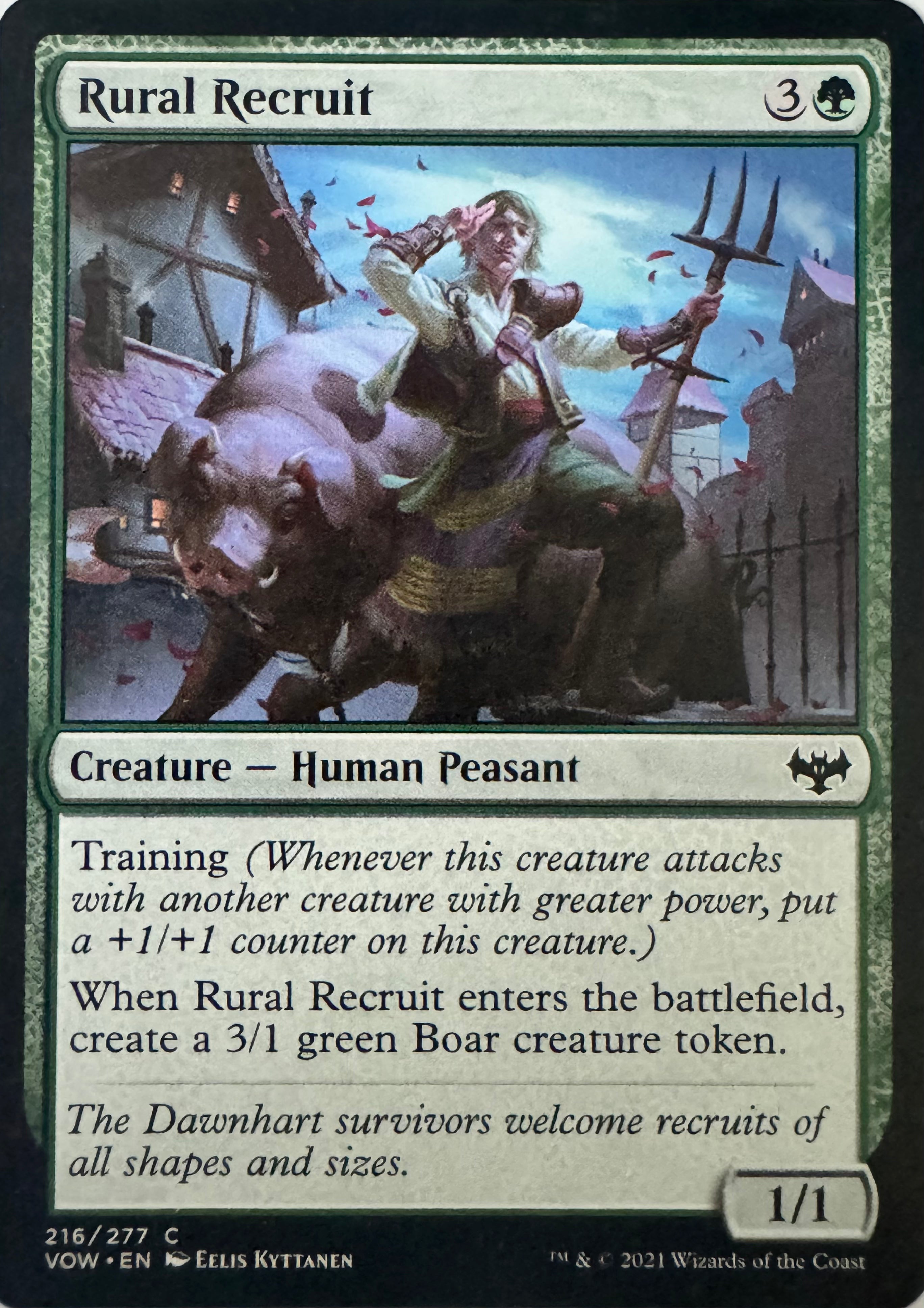 Magic Rural Recruit 216/277