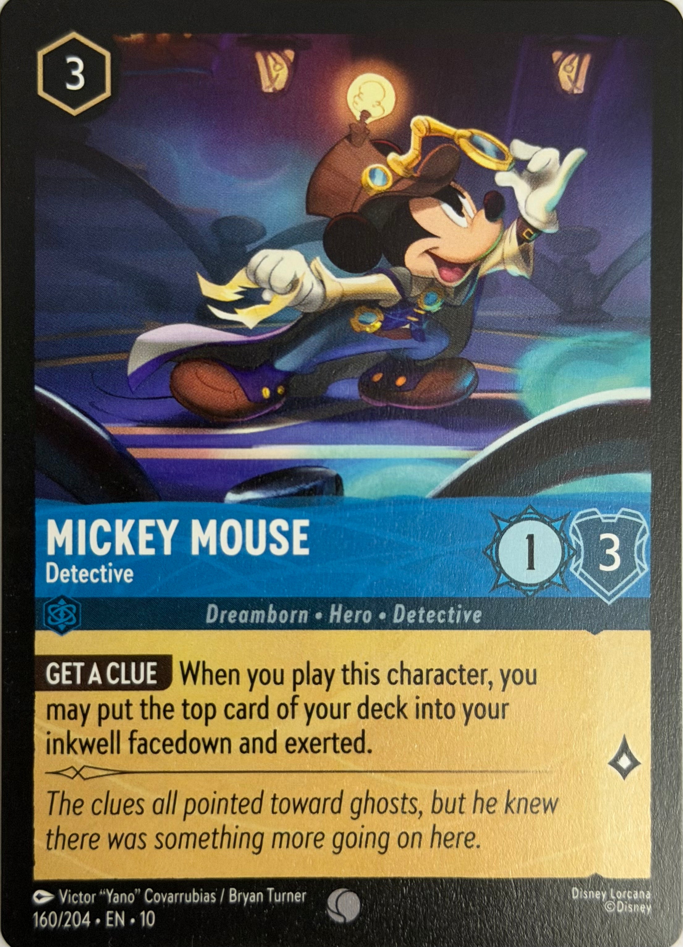 Disney Lorcana Mickey Mouse 160/204