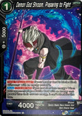 Dragon Ball Tcg Demon God Shroom, Preparing To Fight Bt17-124