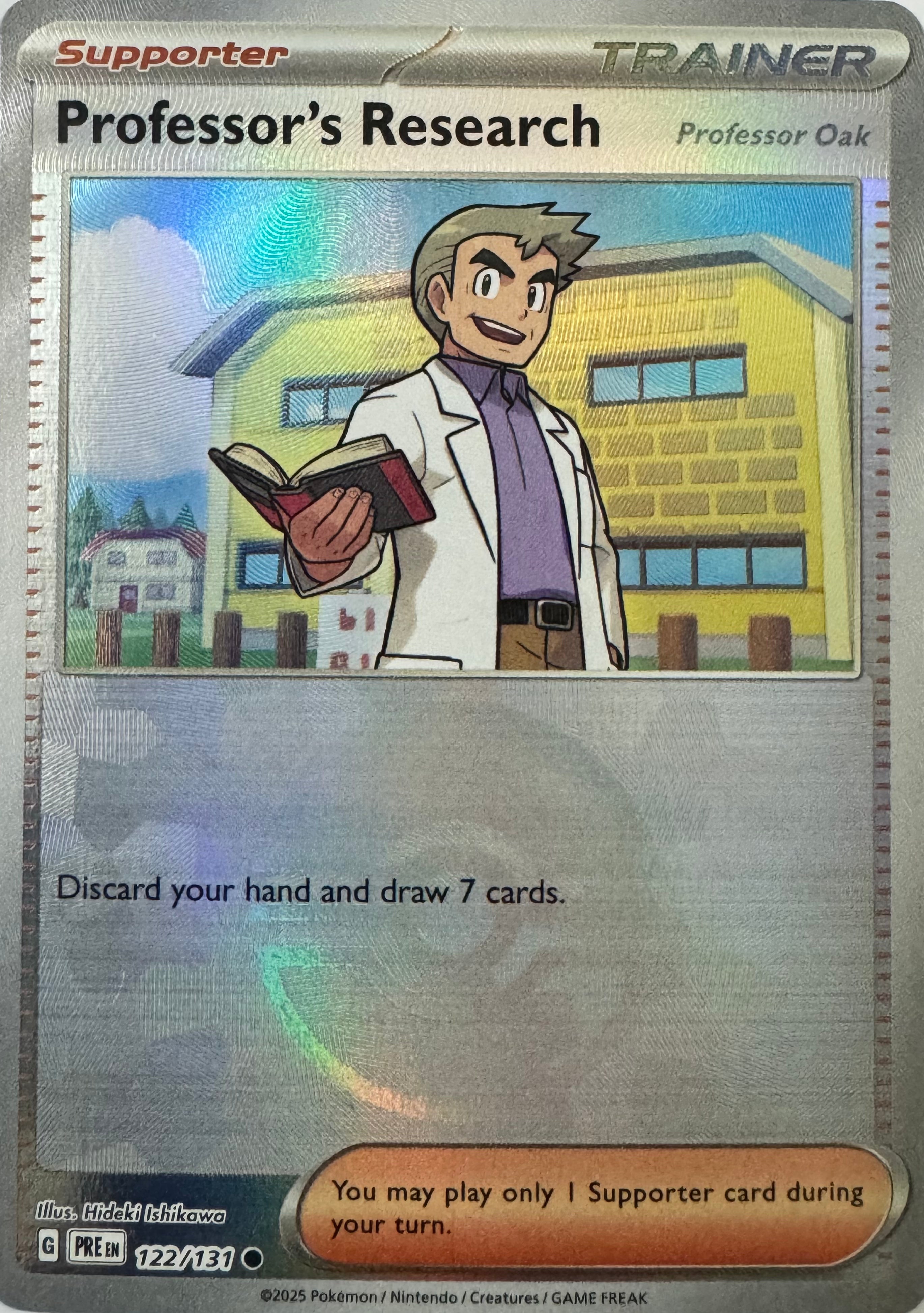 Pokemon Tcg Professor’s Research 122/131 (Poke Ball)