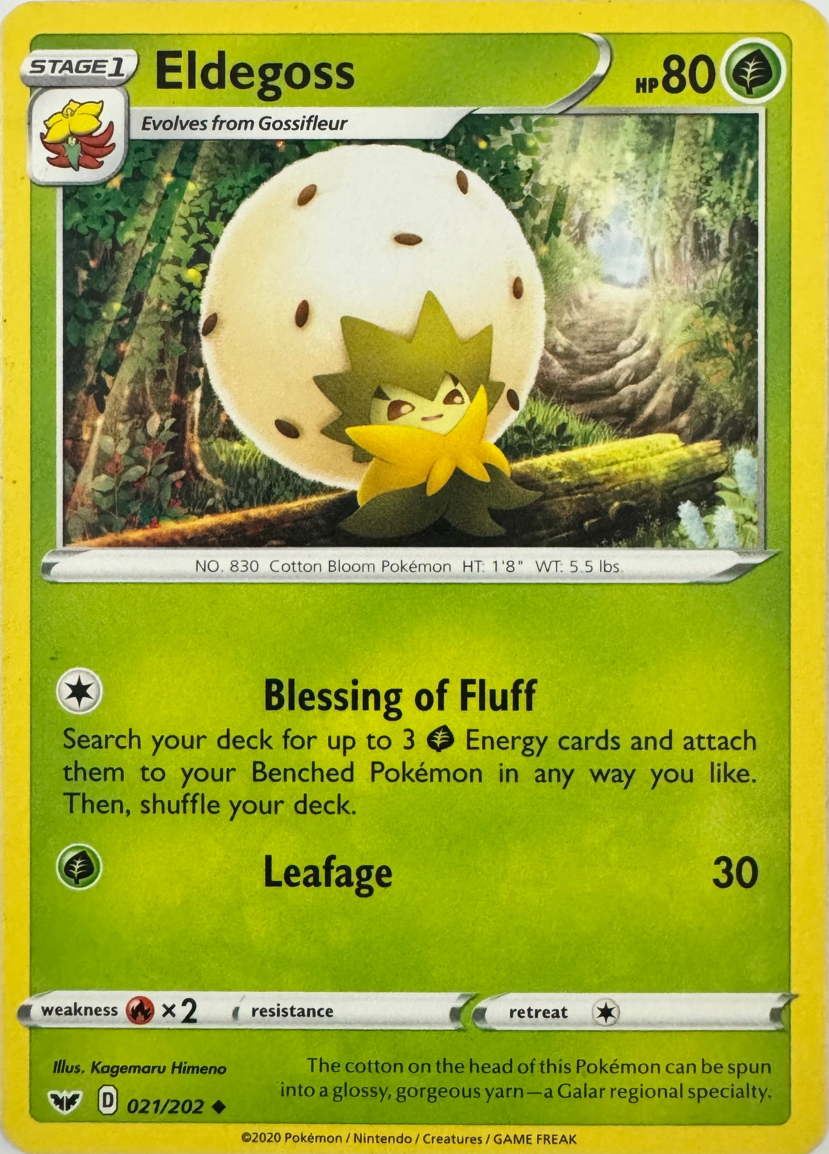 Pokemon Tcg Eldegoss 021/202