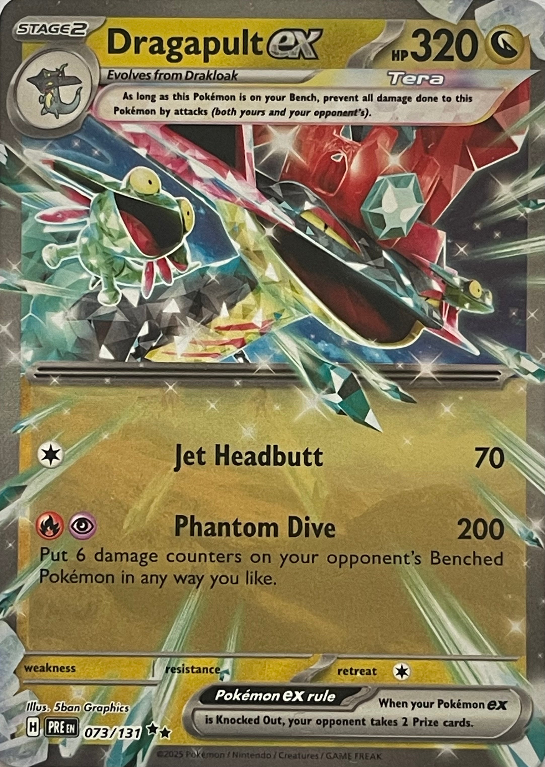 Pokemon Tcg Dragapult Ex 073/131 Ultra rare