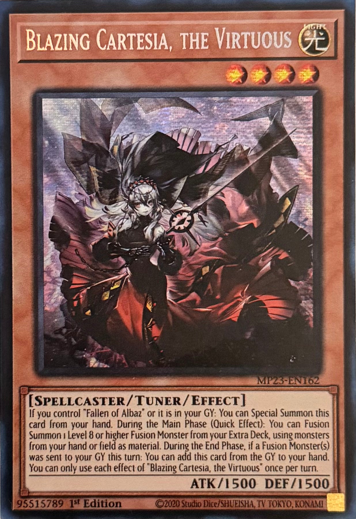 Yugioh! Blazing Cartesia, The Virtous MP23-EN162