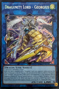Yugioh! Dragunity Lord - Georgius Blgg-014 1st Edition Secret
