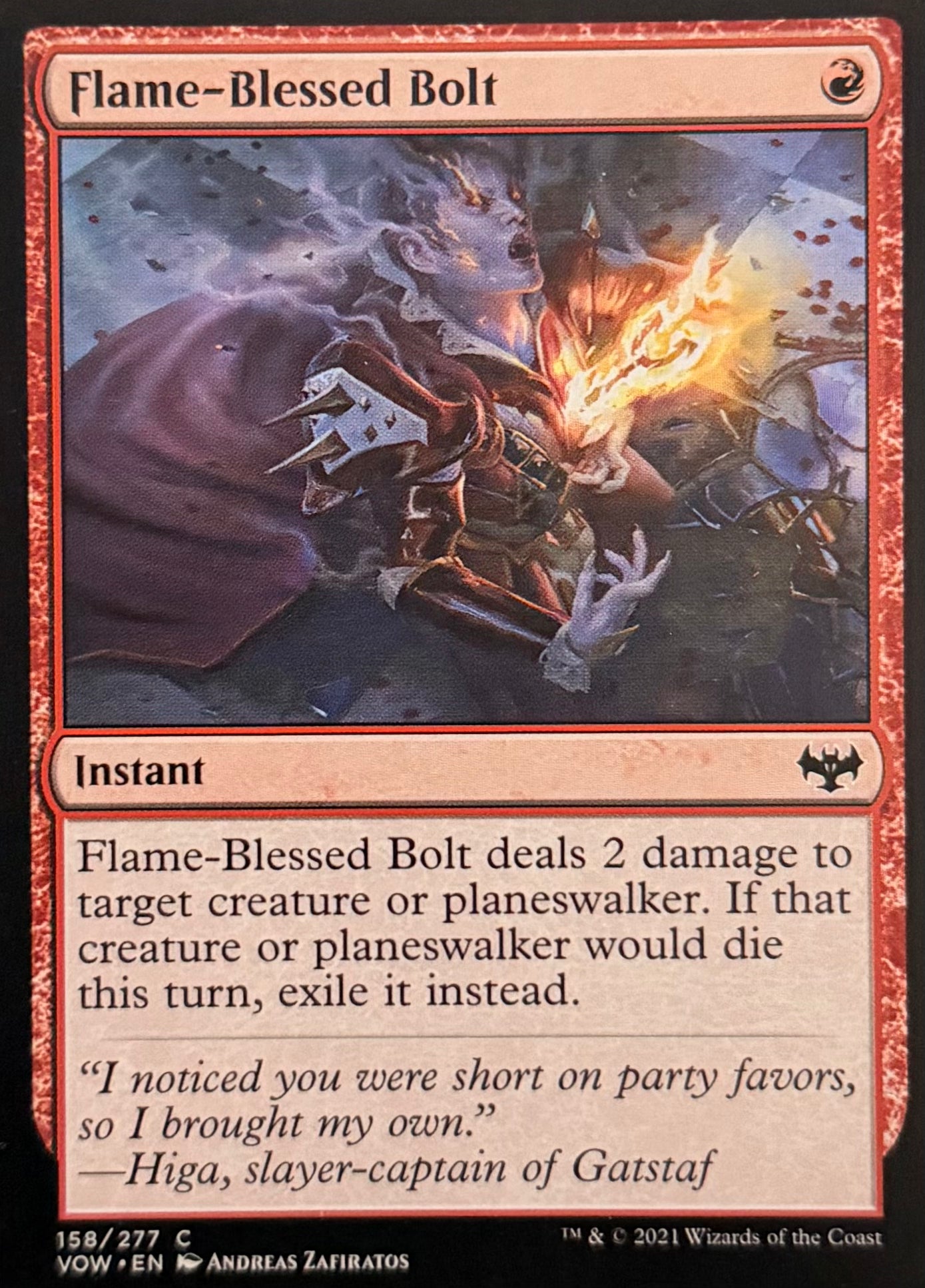 Magic Flame - Blessed Bolt 158/277
